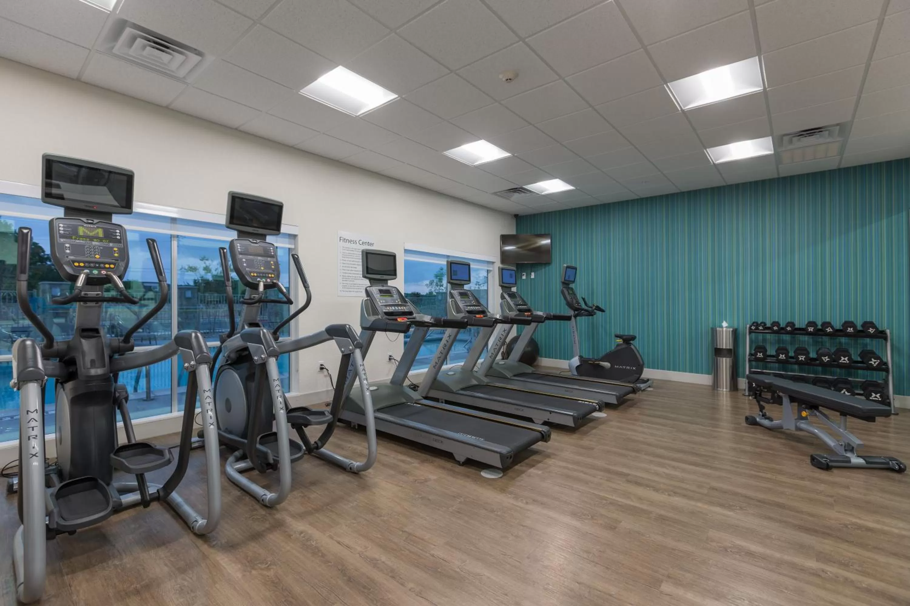 Fitness centre/facilities in Holiday Inn Express & Suites - San Marcos South by IHG