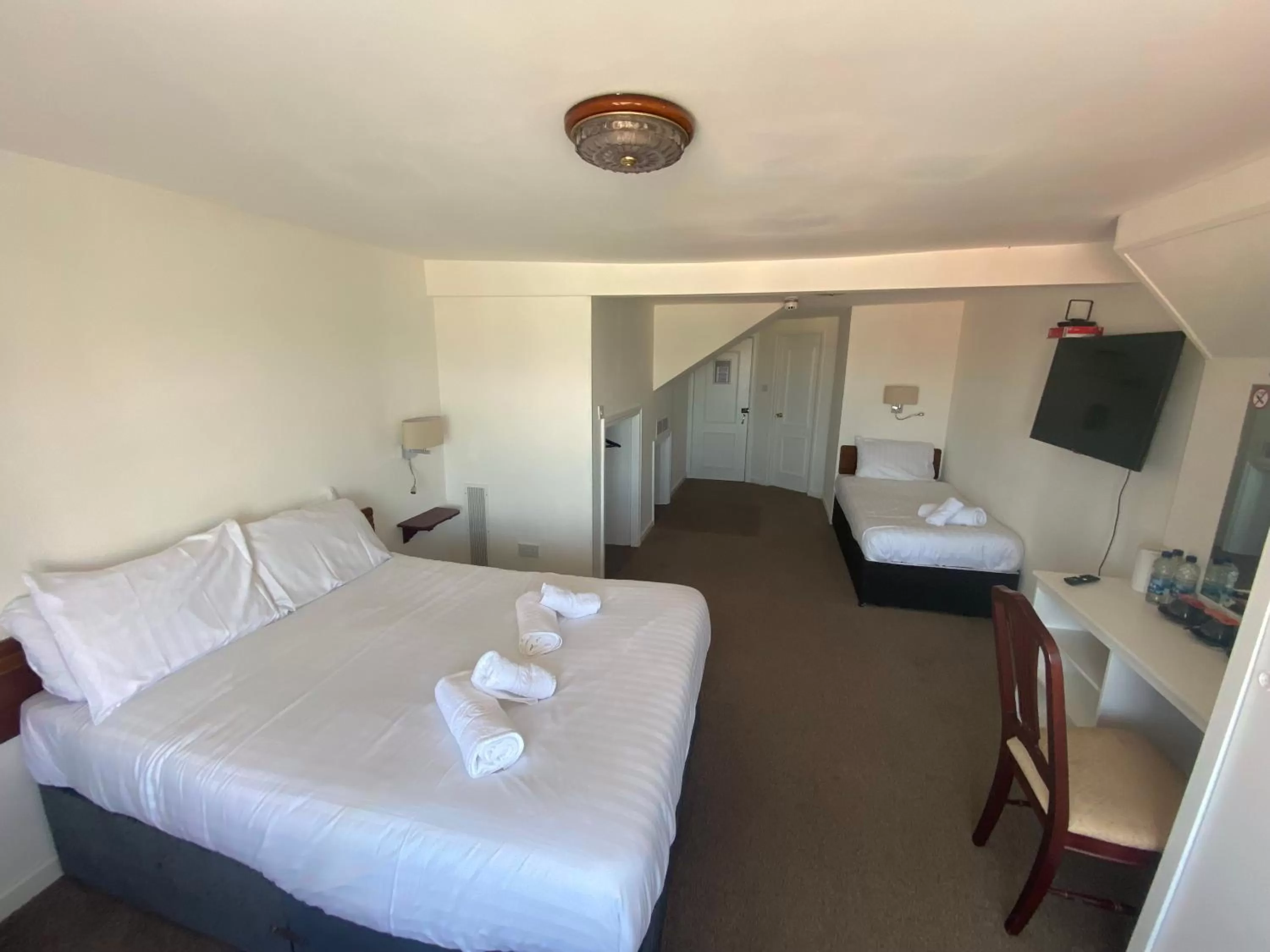 Bed in The Fairhaven Hotel