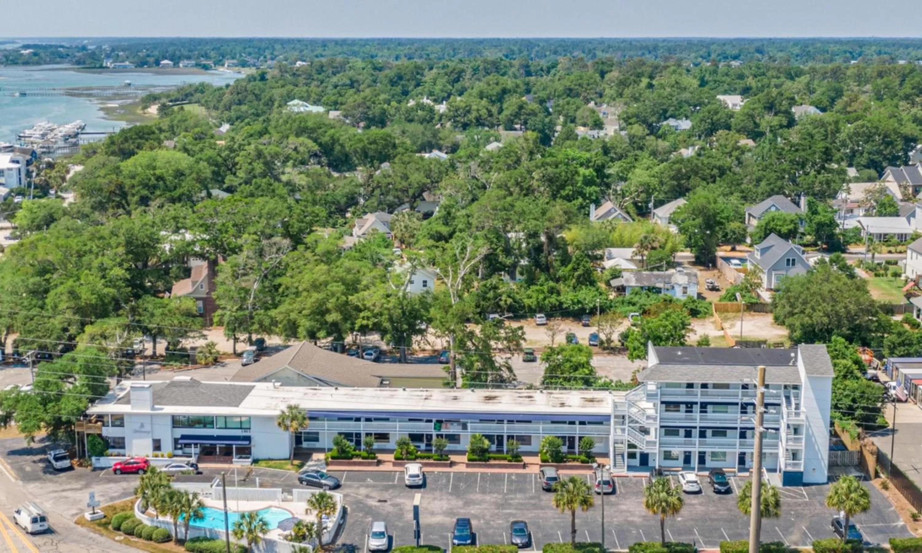 Bird's eye view, Bird's-eye View in The Waterway Pet Friendly by Carolina Retreats