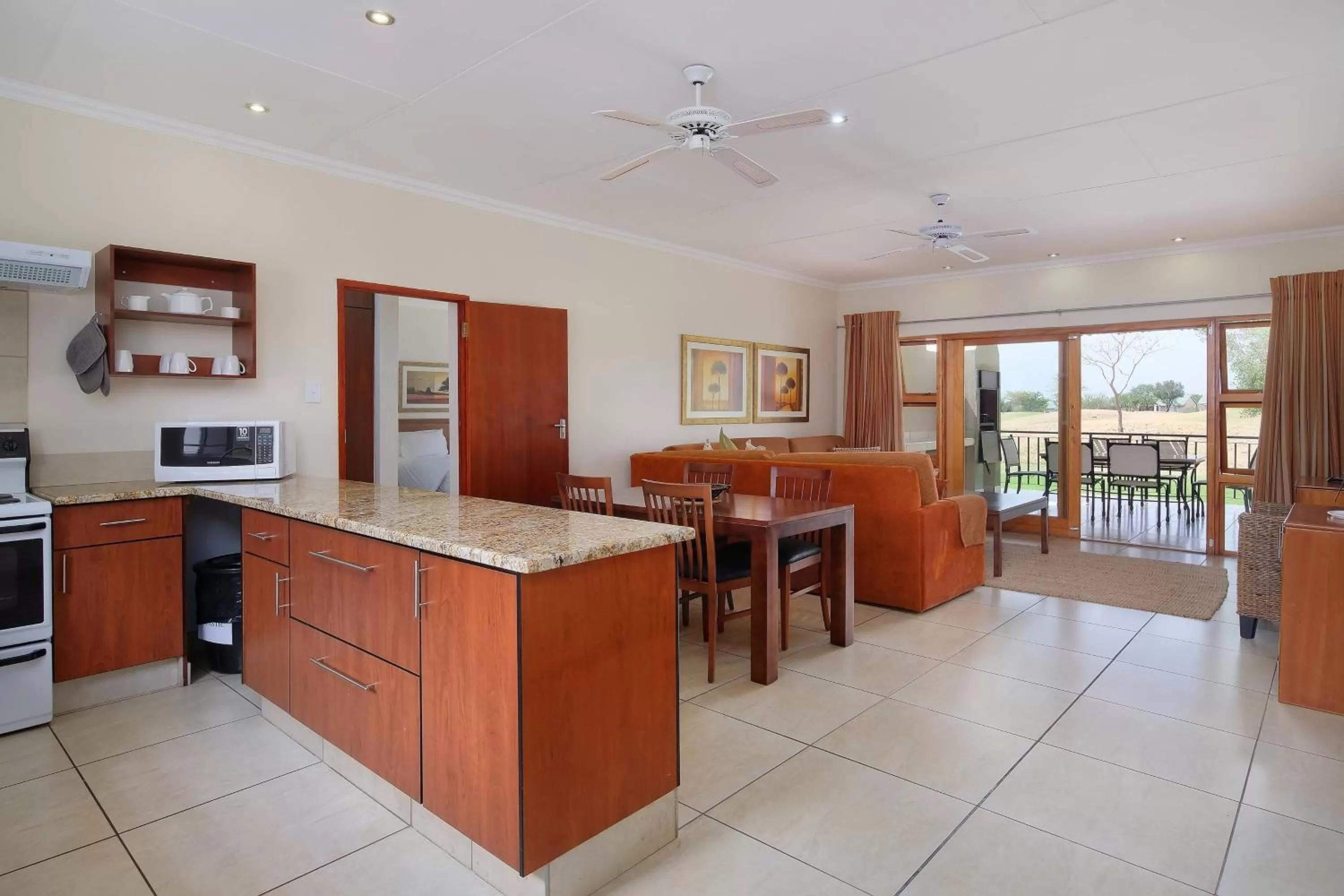 Kitchen or kitchenette in Protea Hotel by Marriott Polokwane Ranch Resort