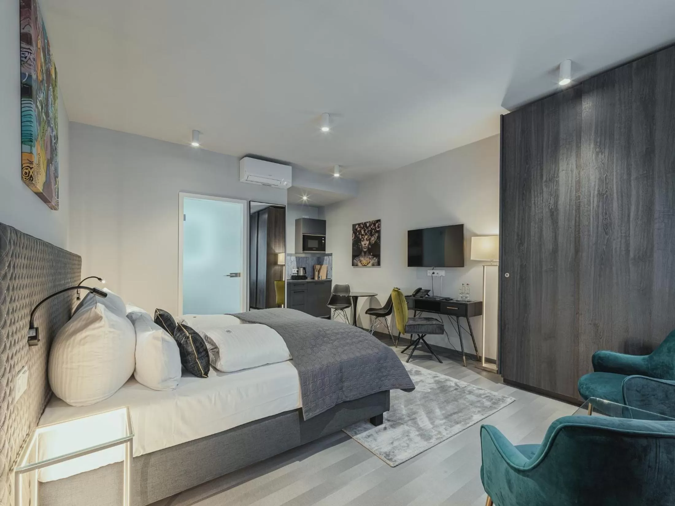 Bed in BS Boutique Hotel