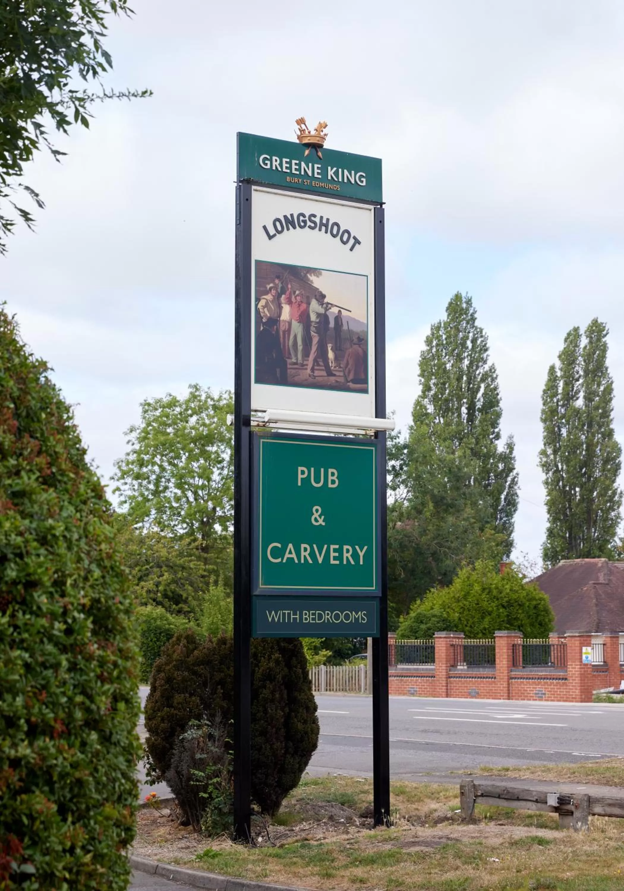 Property logo or sign in The Longshoot