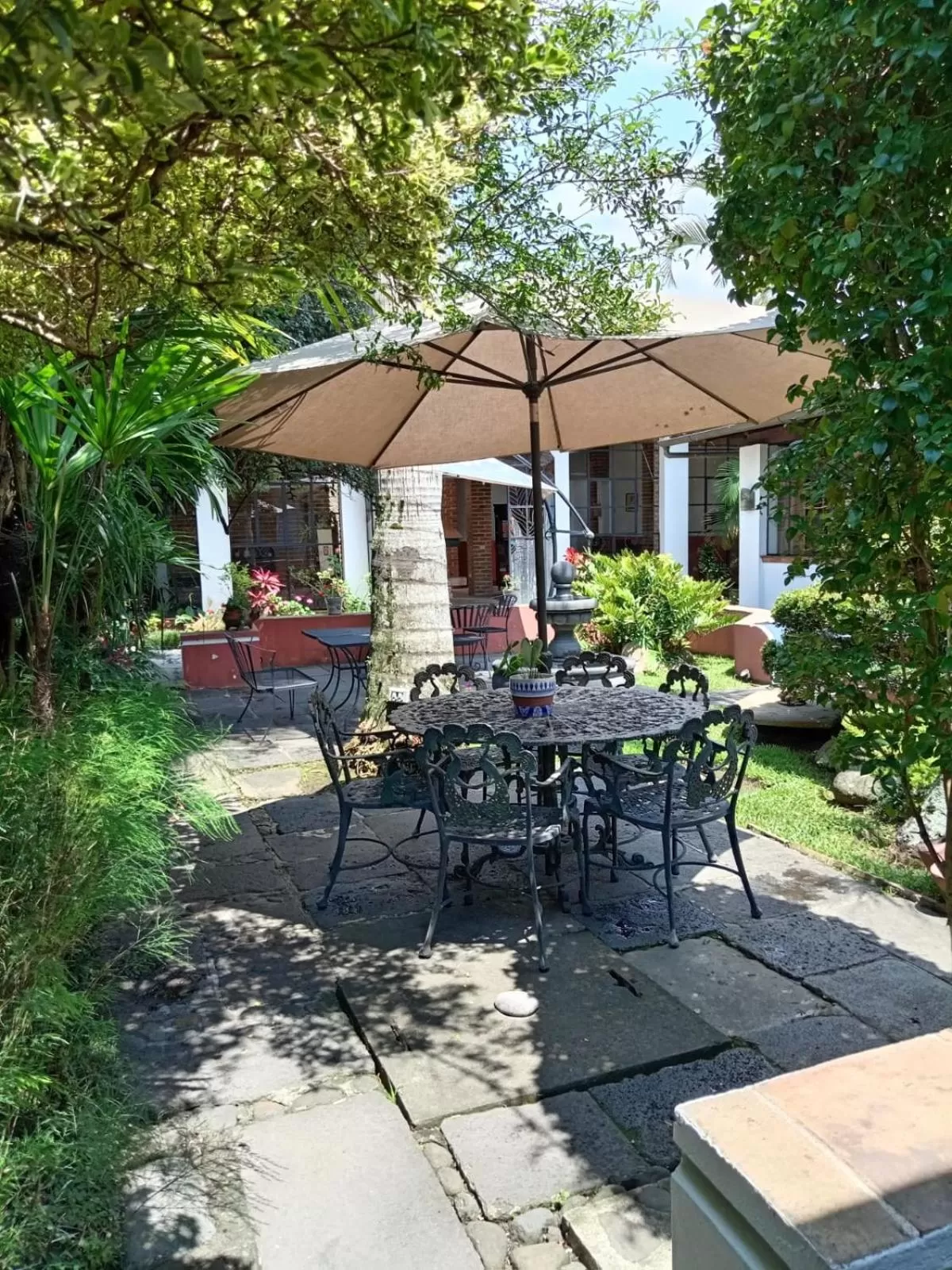 Patio in Hotel Boutique Casabella