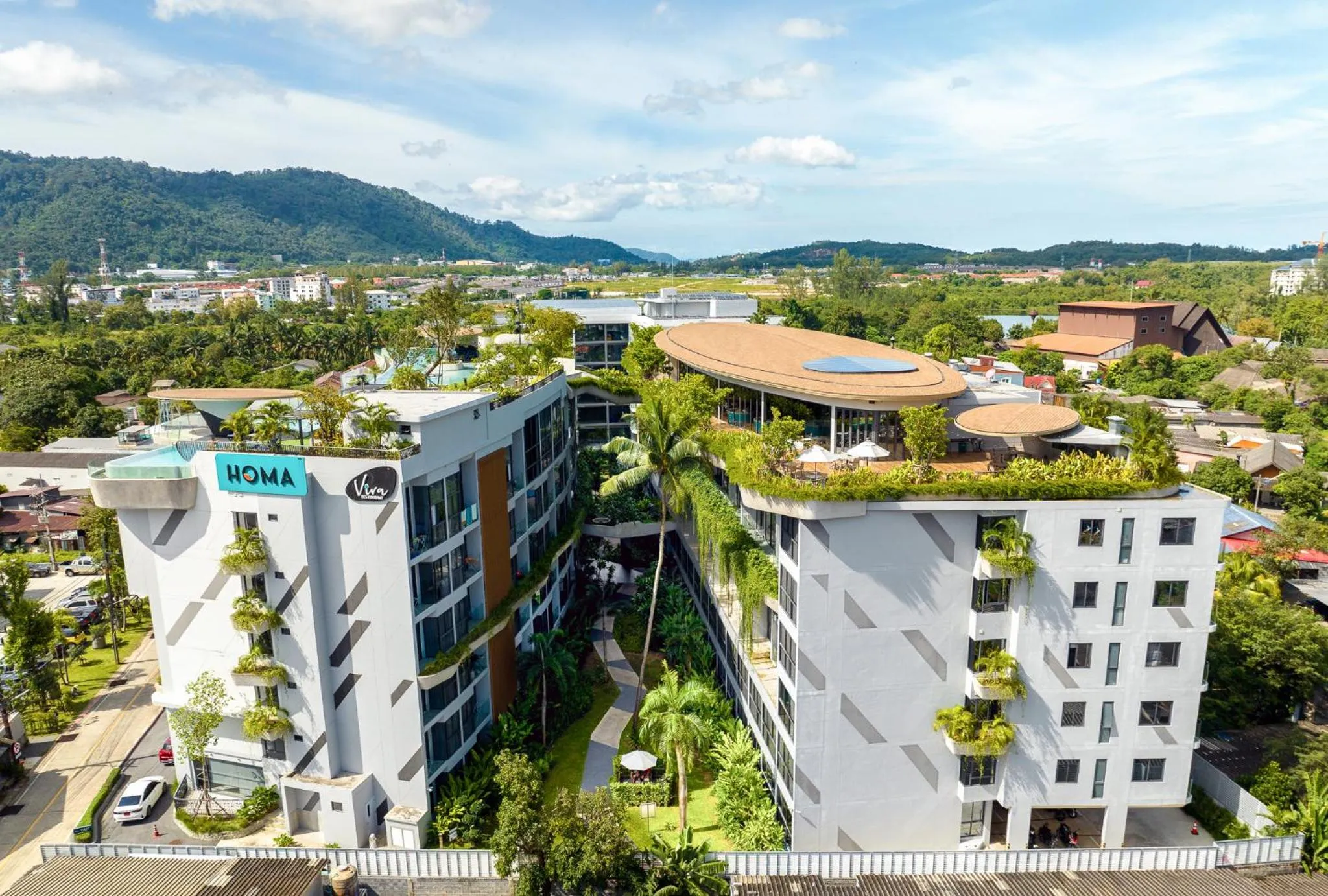 Property building in HOMA Phuket Town