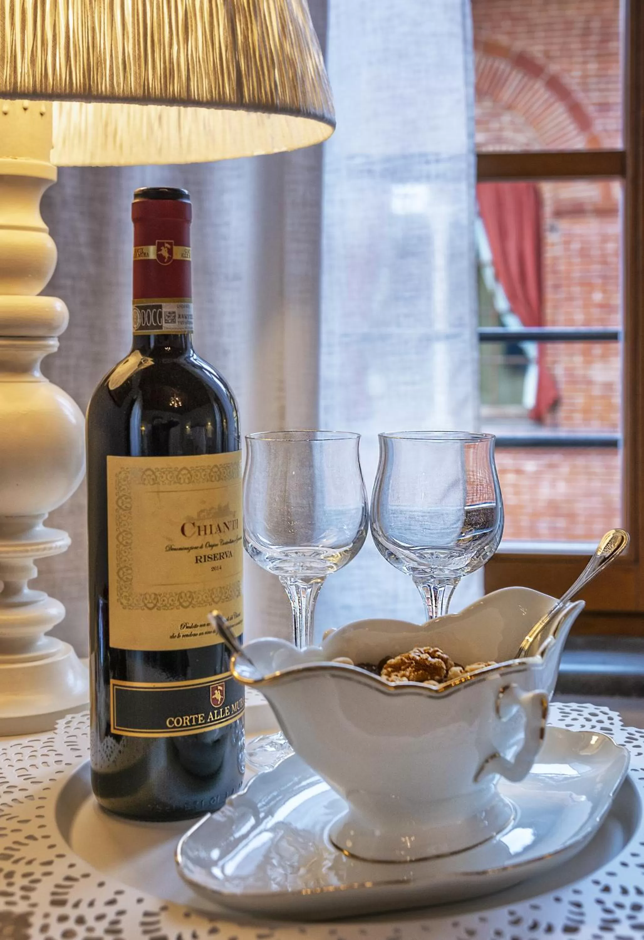 Food and drinks in Rinascimento Bed & Breakfast