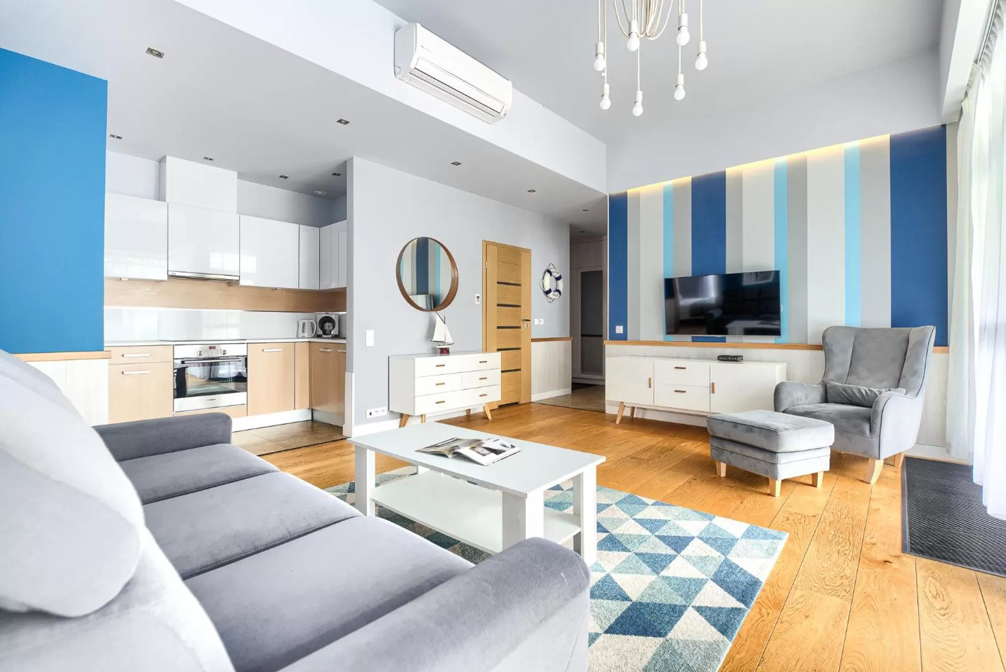 TV and multimedia, Seating Area in Dune Resort Mielno - A