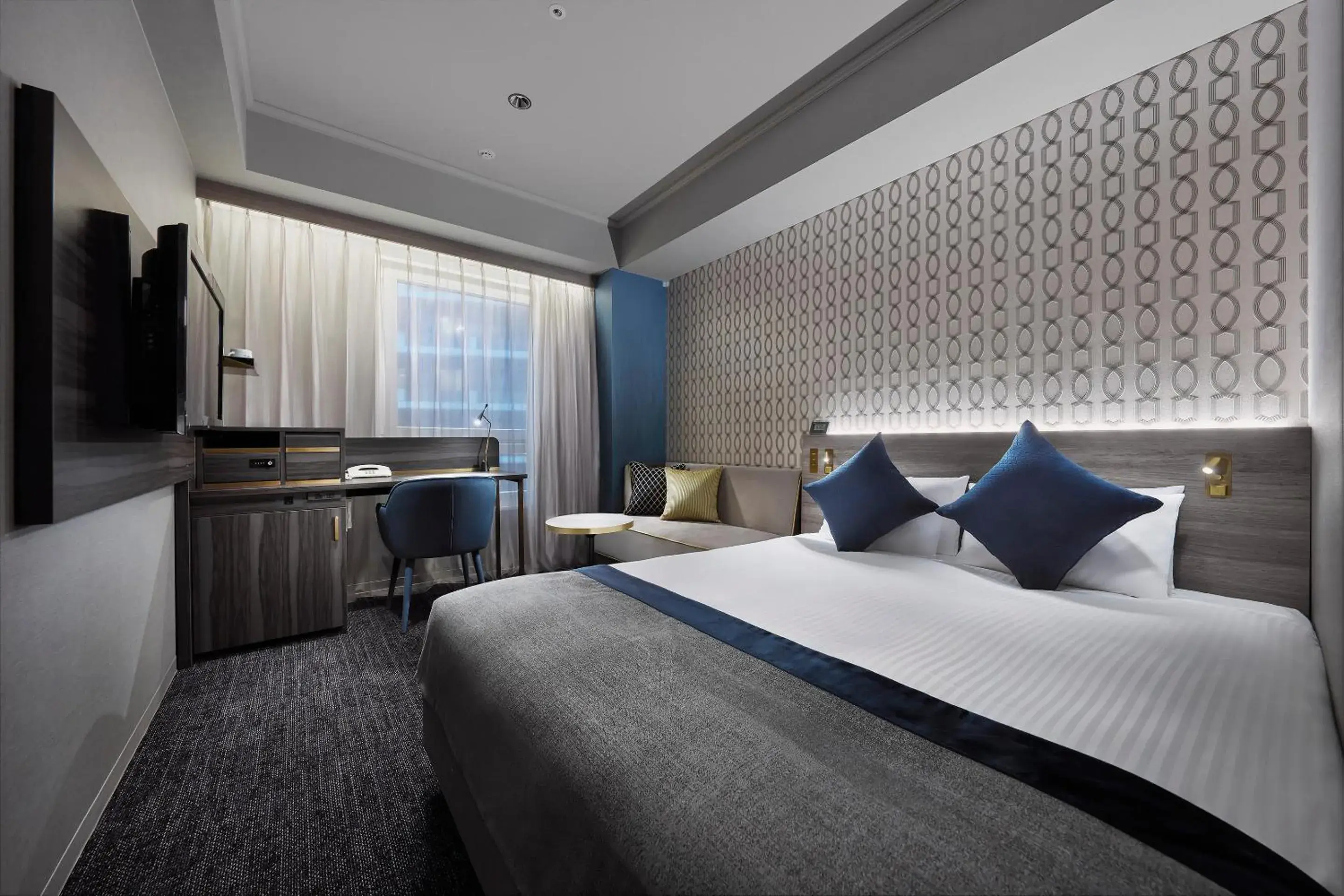 Double Room (20sqm) renovated in 2022 in Hotel Villa Fontaine Grand Tokyo-Roppongi Double Room (20sqm) renovated in 2022 in Hotel Villa Fontaine Grand Tokyo-Roppongi