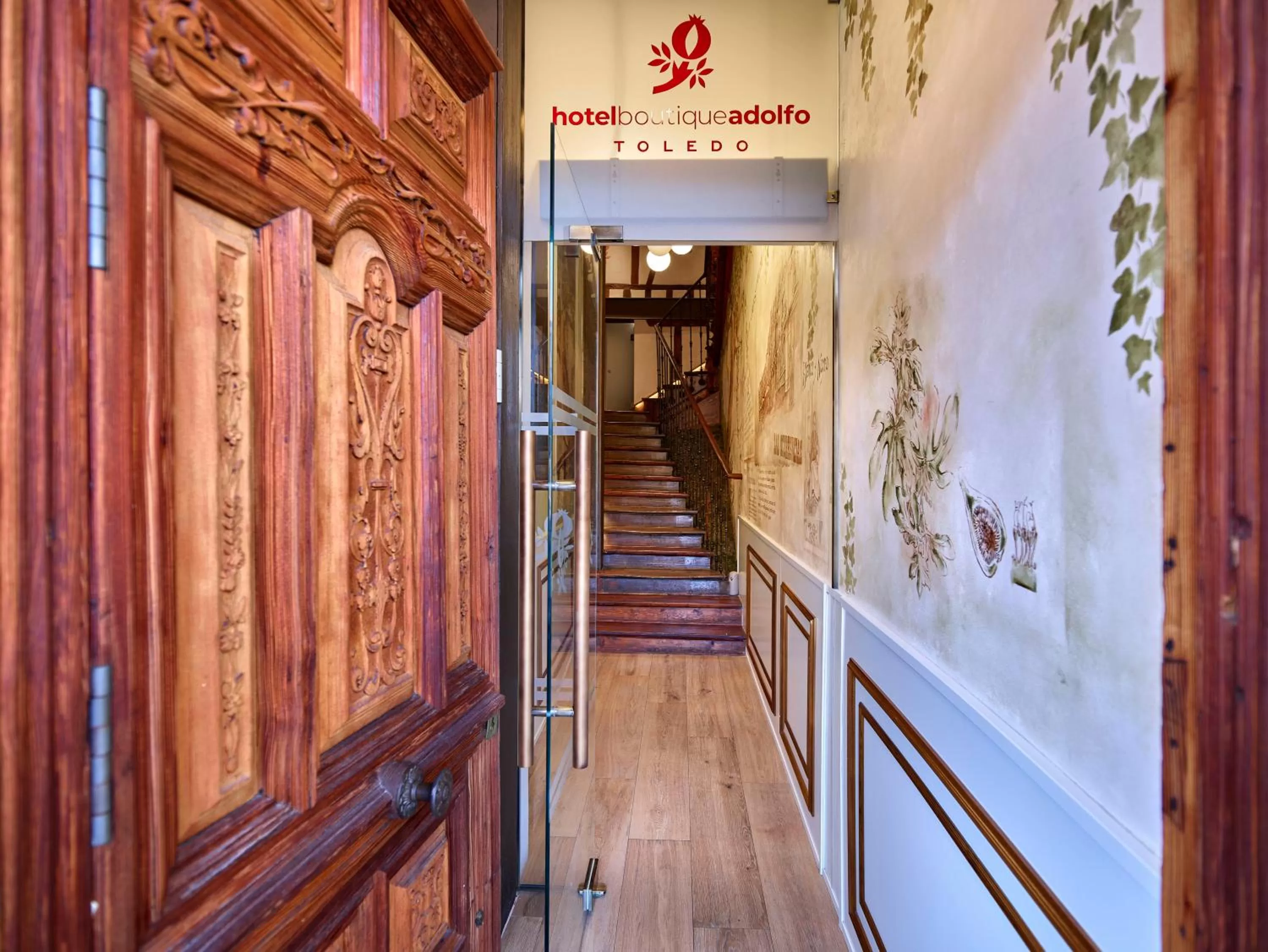Lobby or reception in Hotel Boutique ADOLFO
