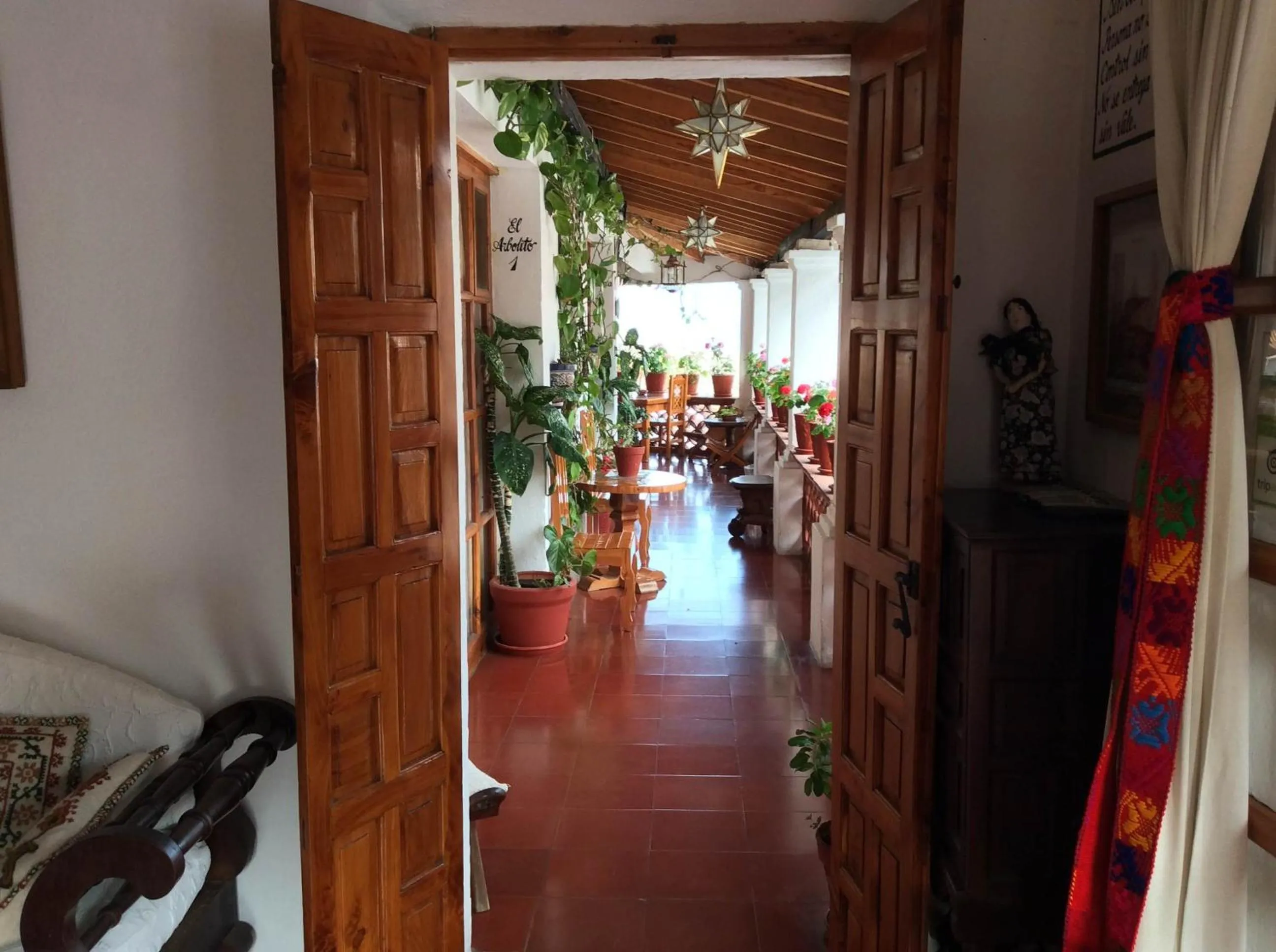 Decorative detail in Hotel Mi Casita