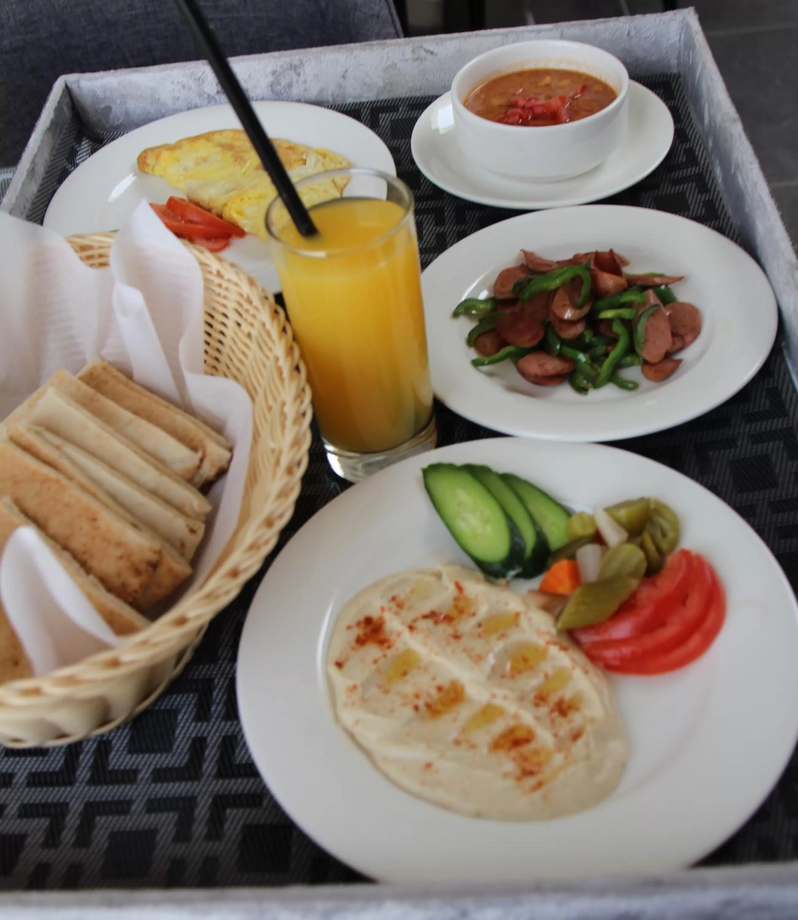 Food and drinks, Breakfast in Seven Palaces