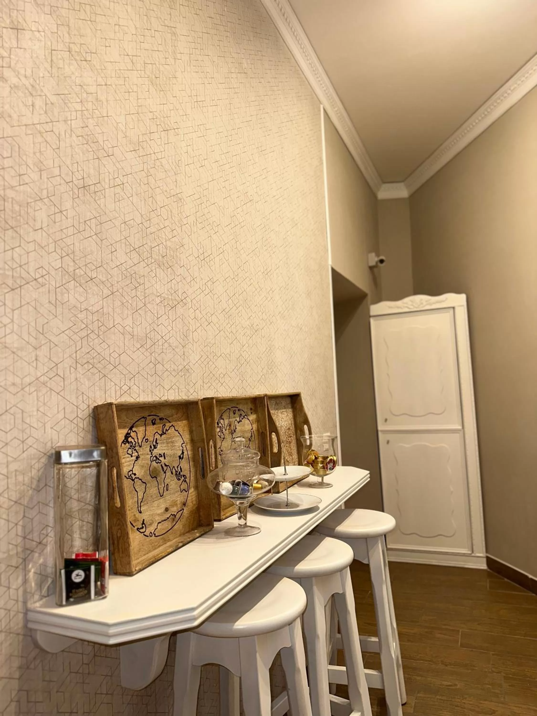 Decorative detail in B&B Partenopeo