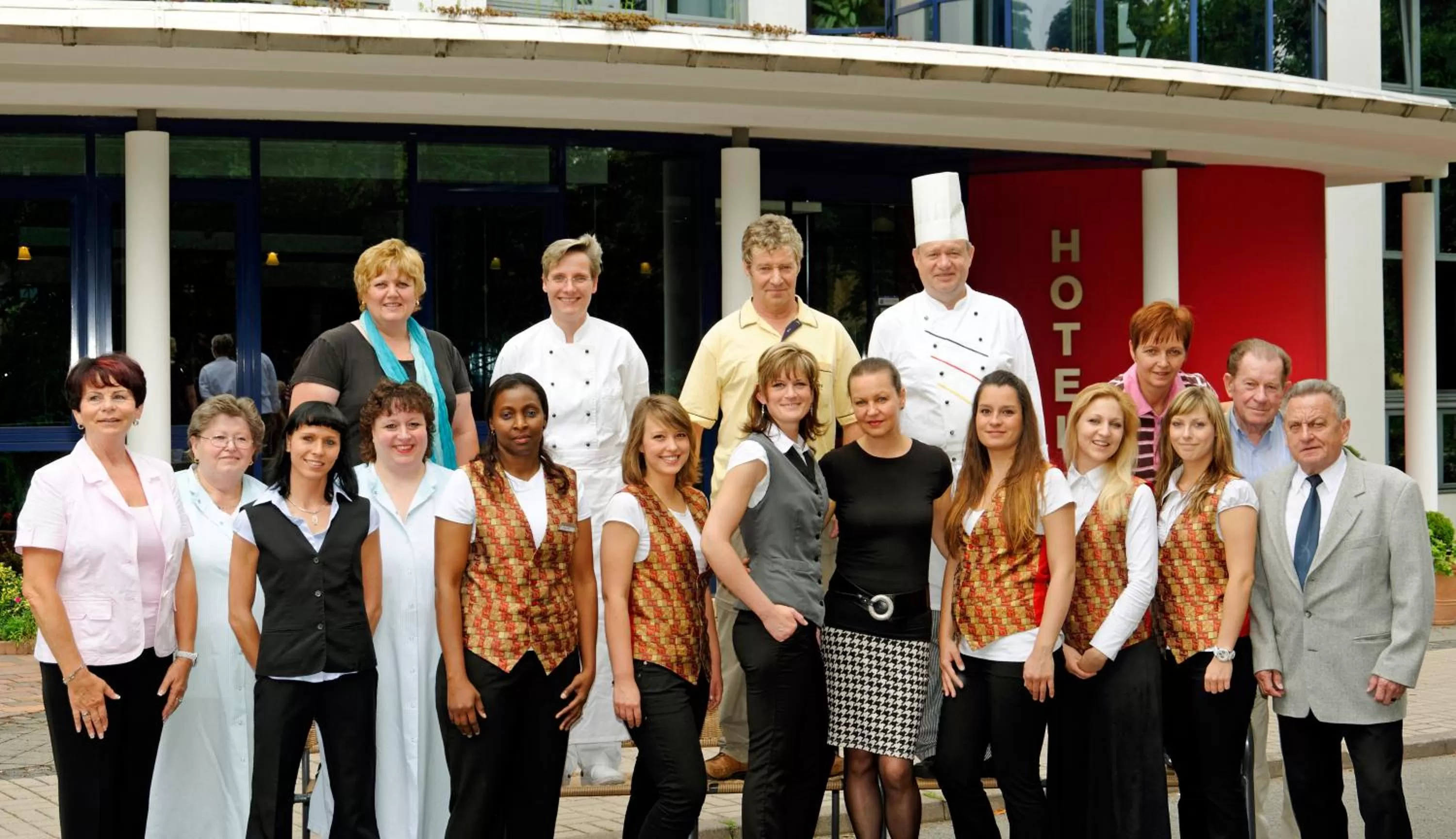 Staff in Hotel Carat