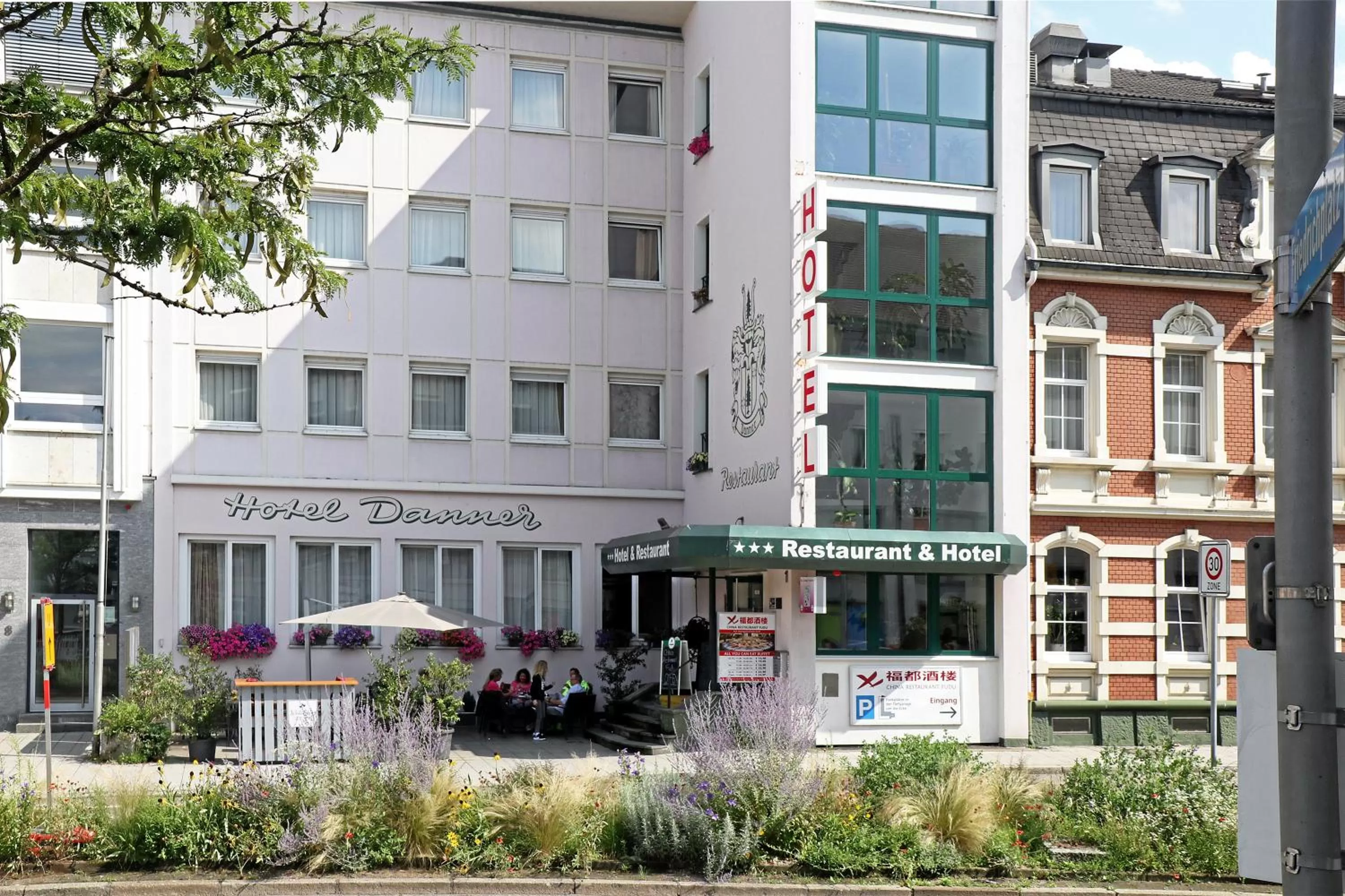 Facade/entrance in Hotel Danner