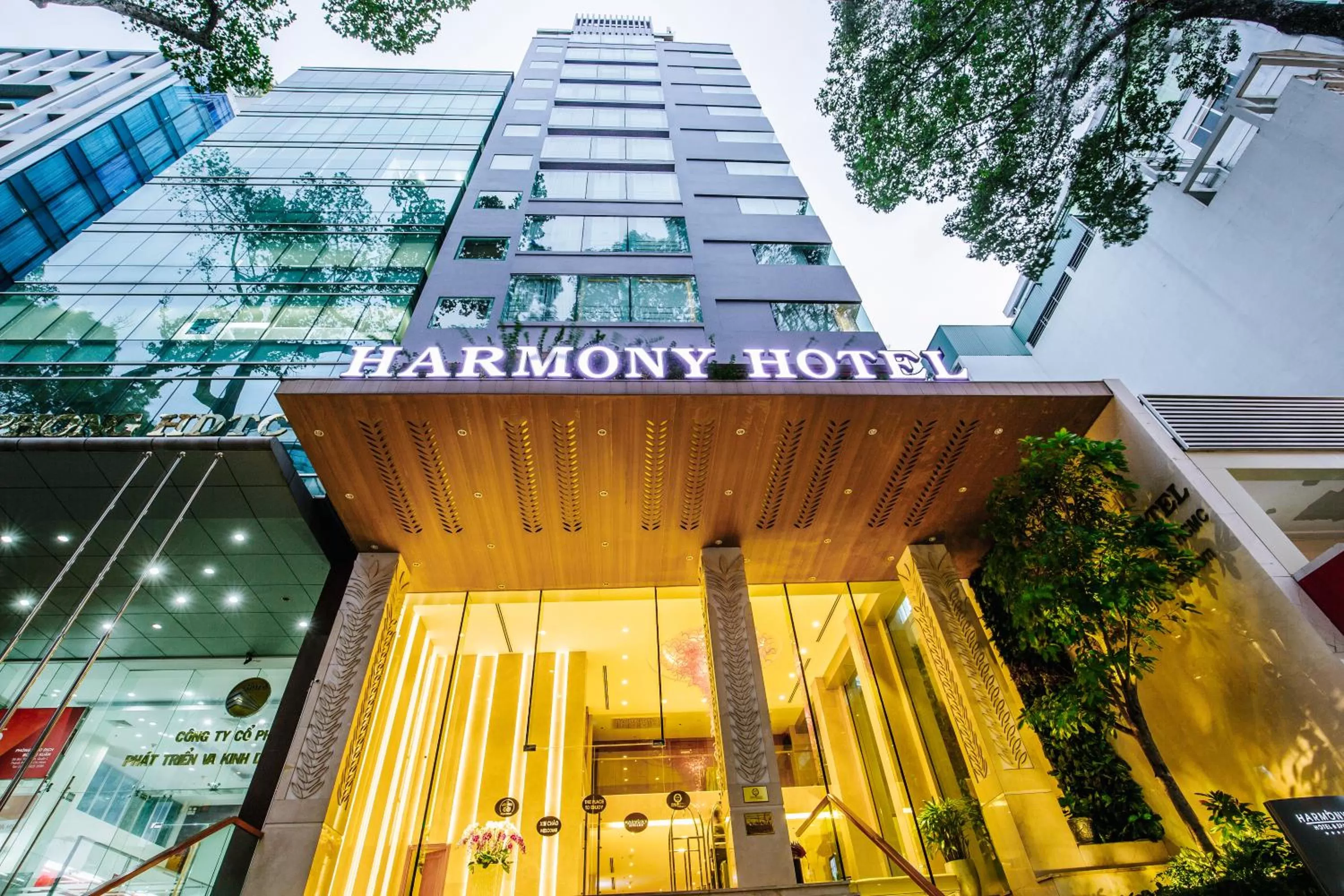 Property building in Harmony Saigon Hotel & Spa