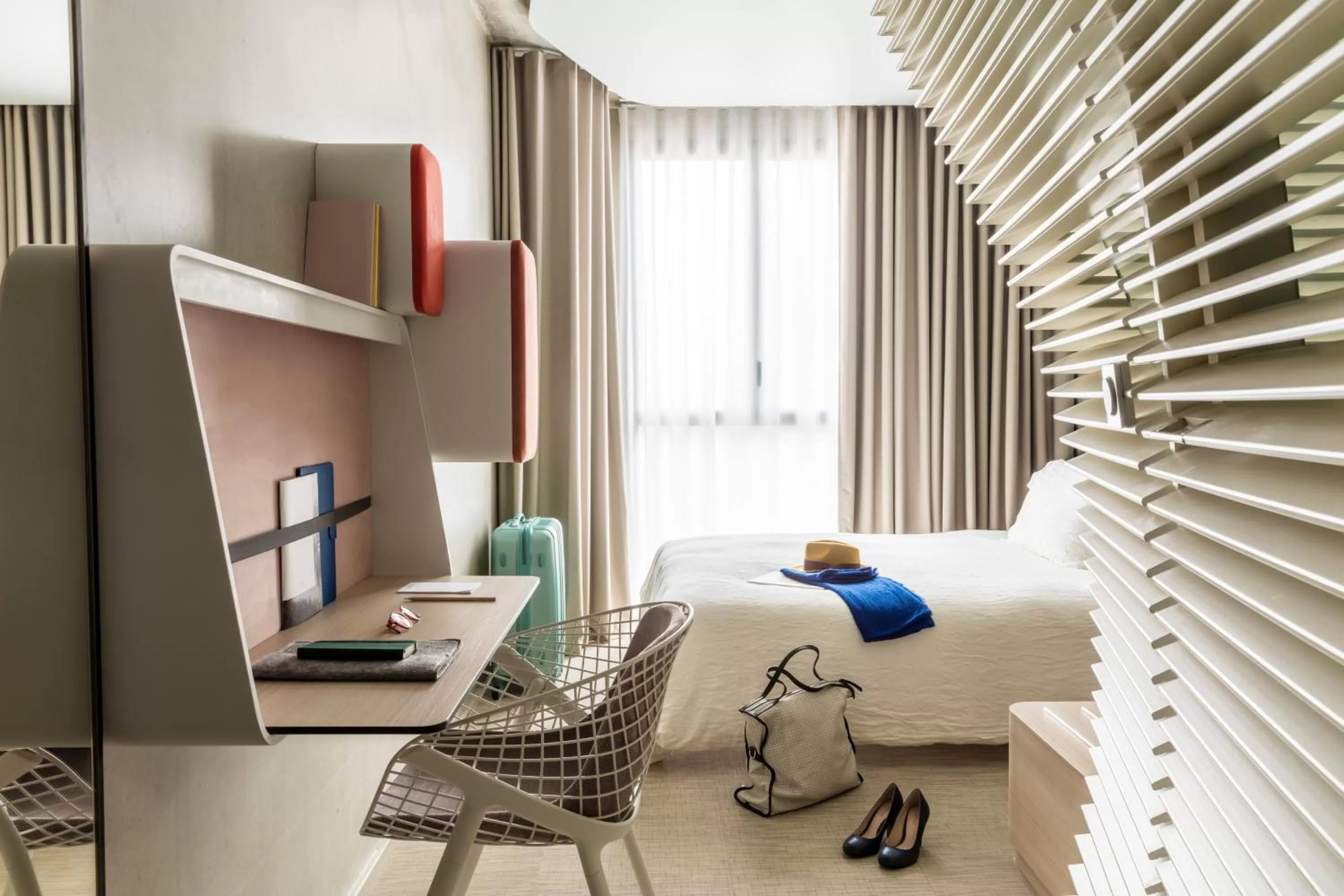 Bedroom in OKKO Hotels Paris Rueil-Malmaison