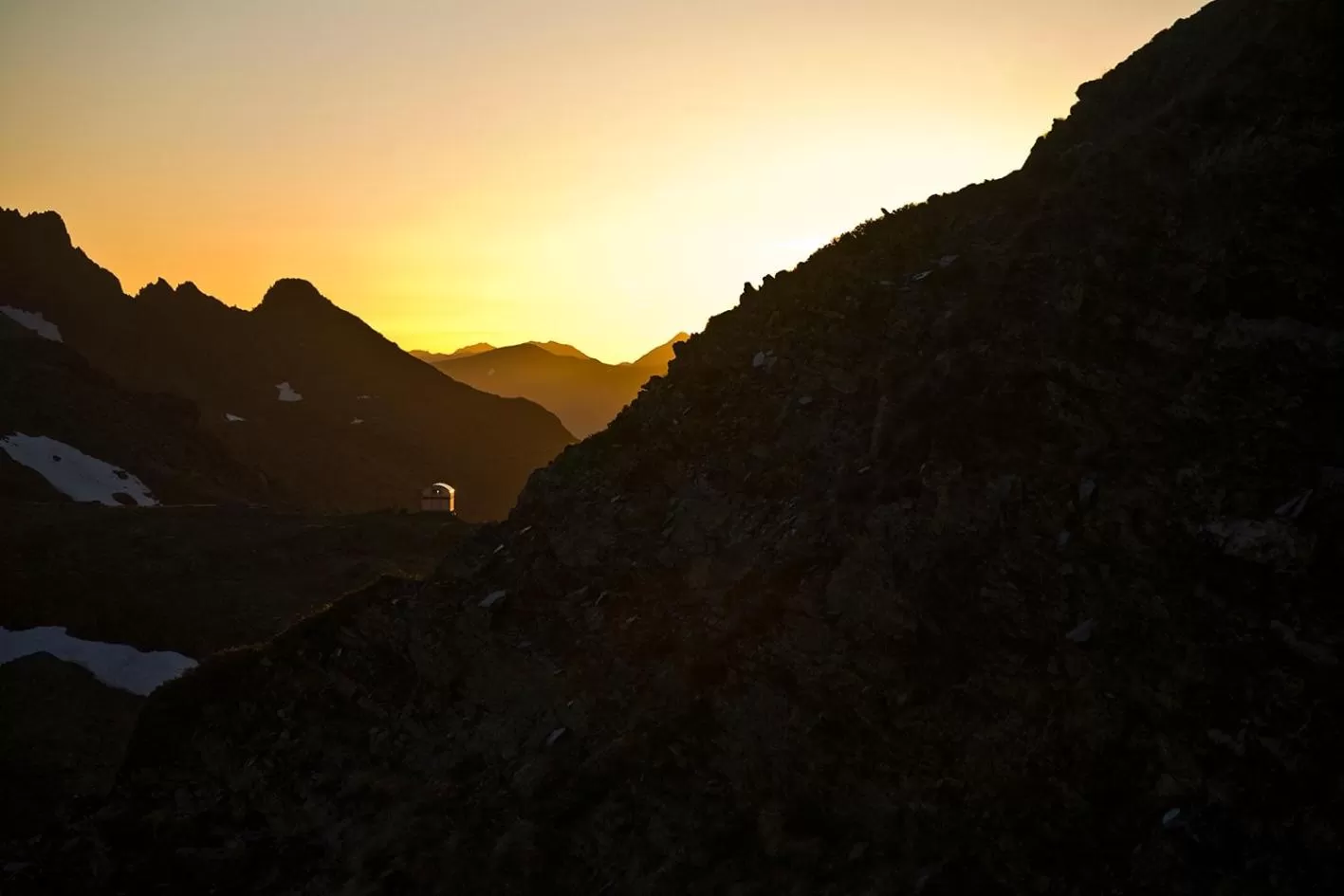 Natural landscape in Hotel Restaurant Les Brases