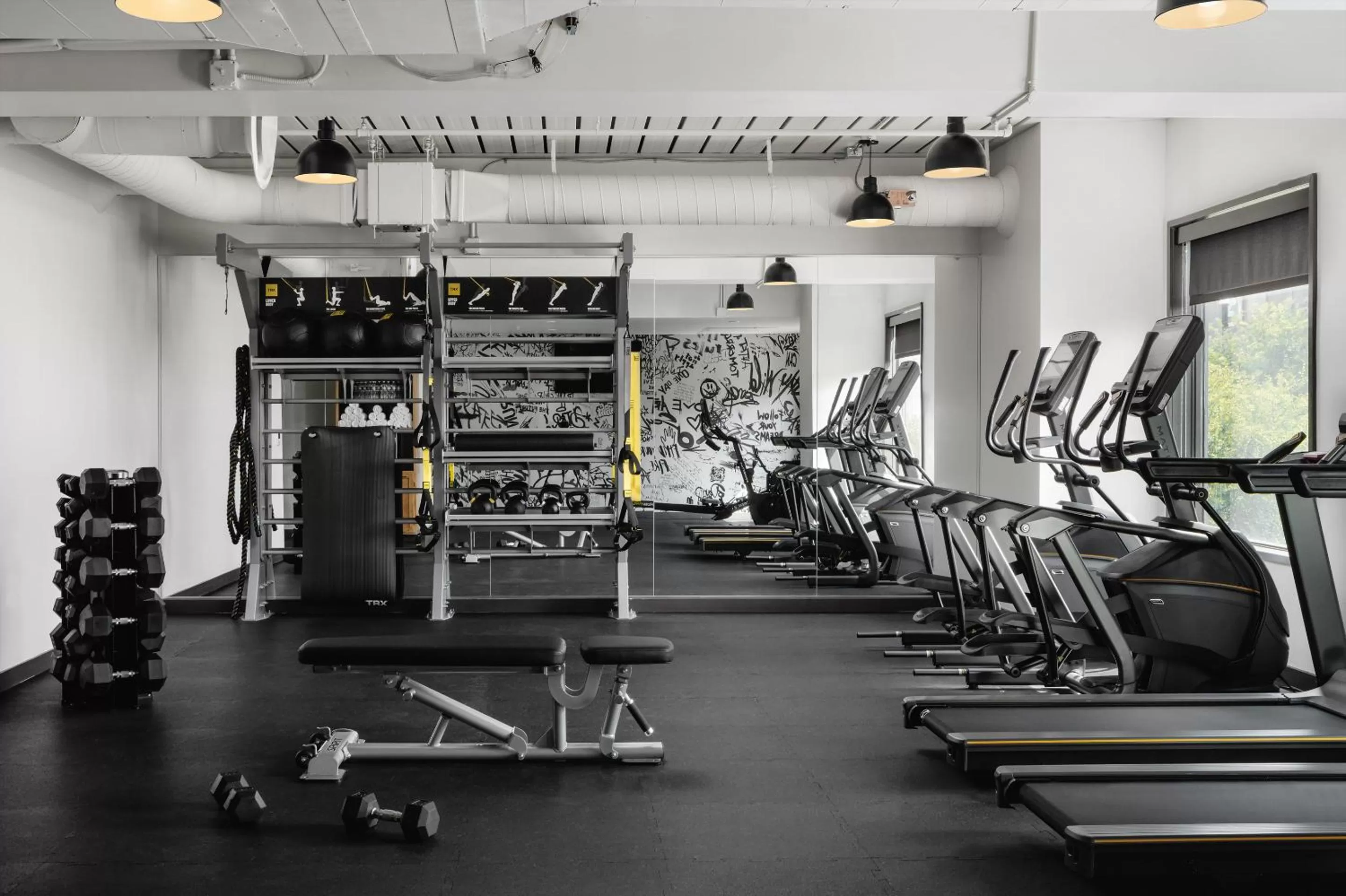 Fitness centre/facilities in Origin Austin, a Wyndham Hotel