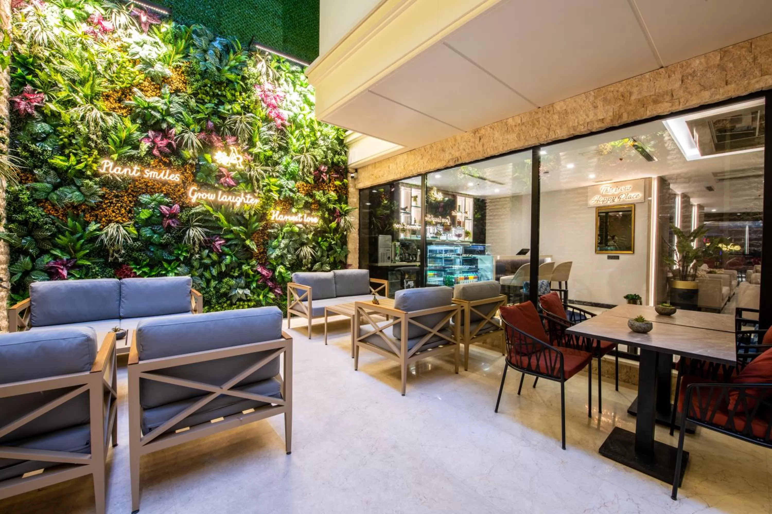 Patio in Aprilis Deluxe Hotel