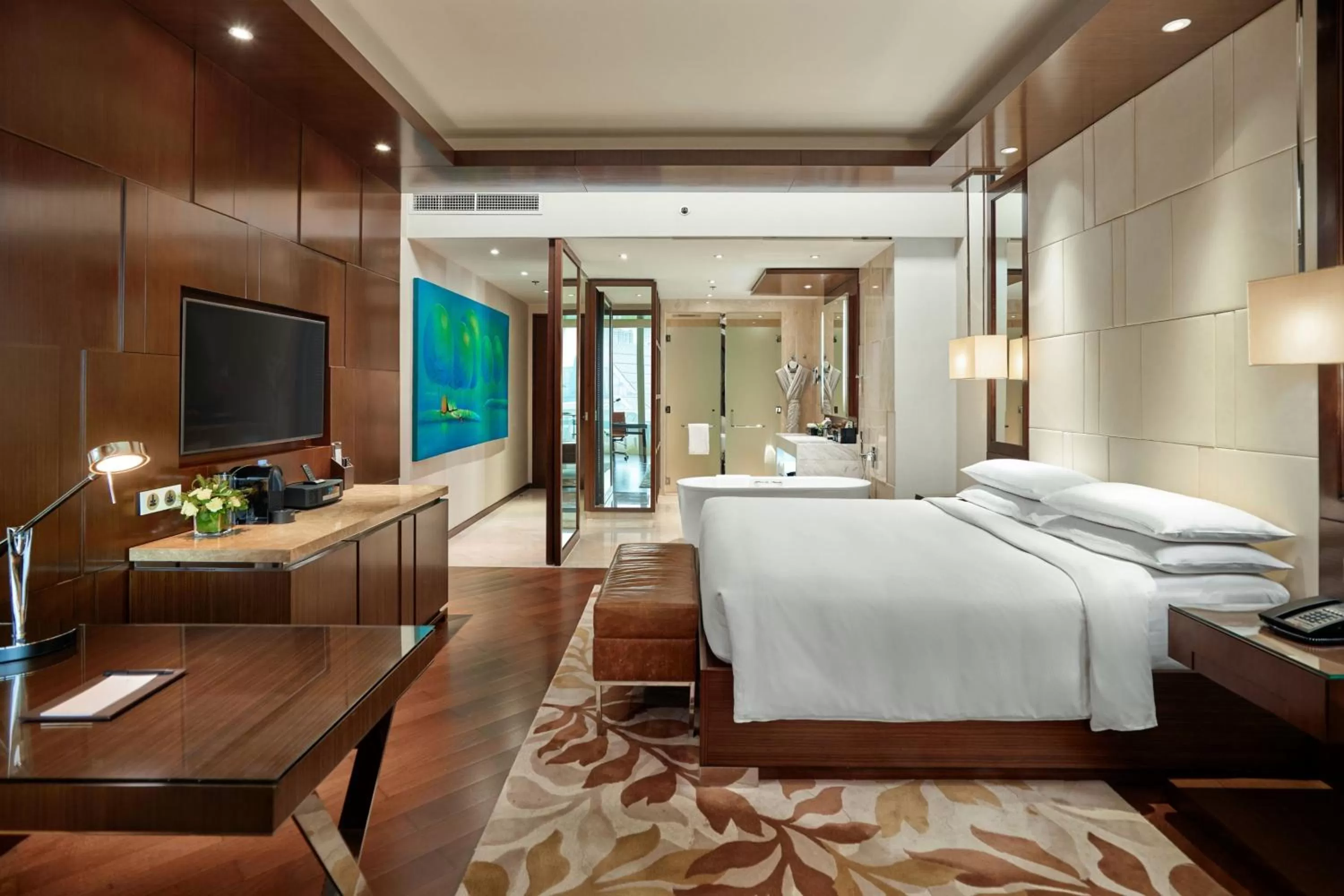 Photo of the whole room, Bed in JW Marriott Hotel Hanoi