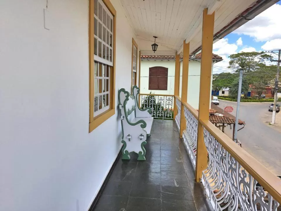 Balcony/Terrace in Pousada o Amanhecer