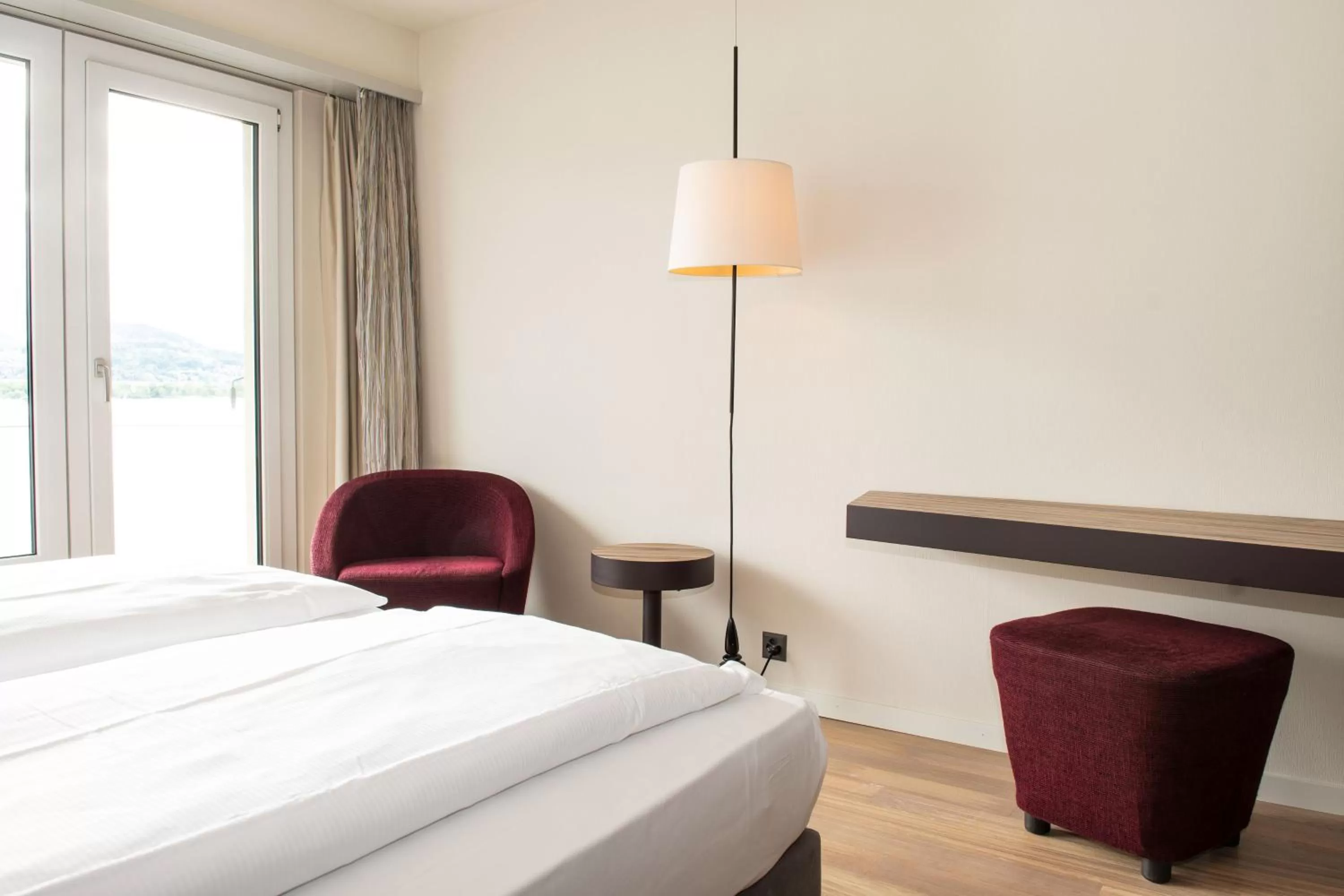 Bedroom, Bed in Hotel Seeburg