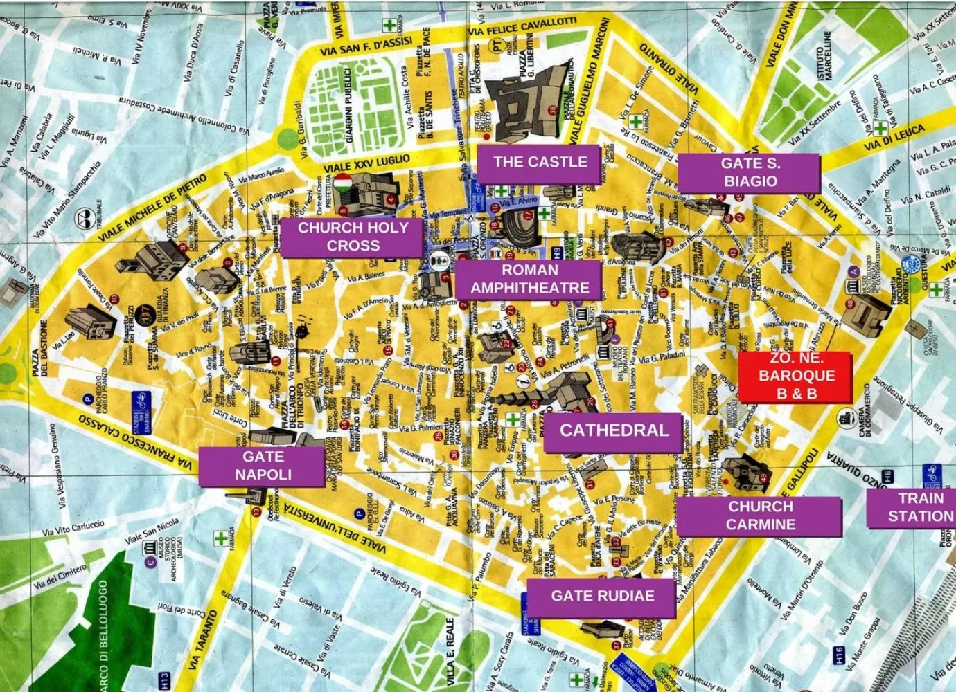 Property building in ZO. NE. Baroque B&B