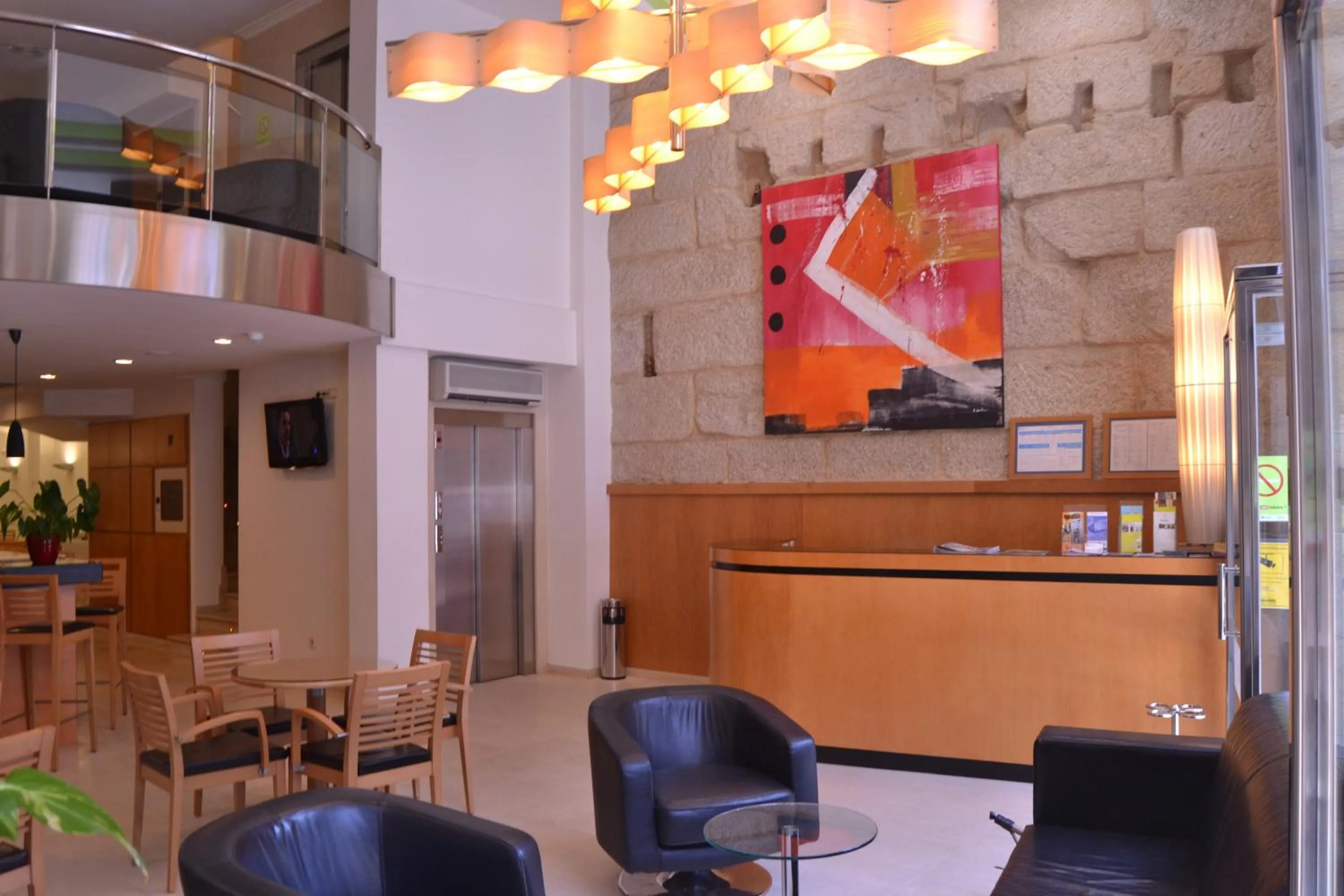 Lobby or reception in U Hotel Ogalia Vigo