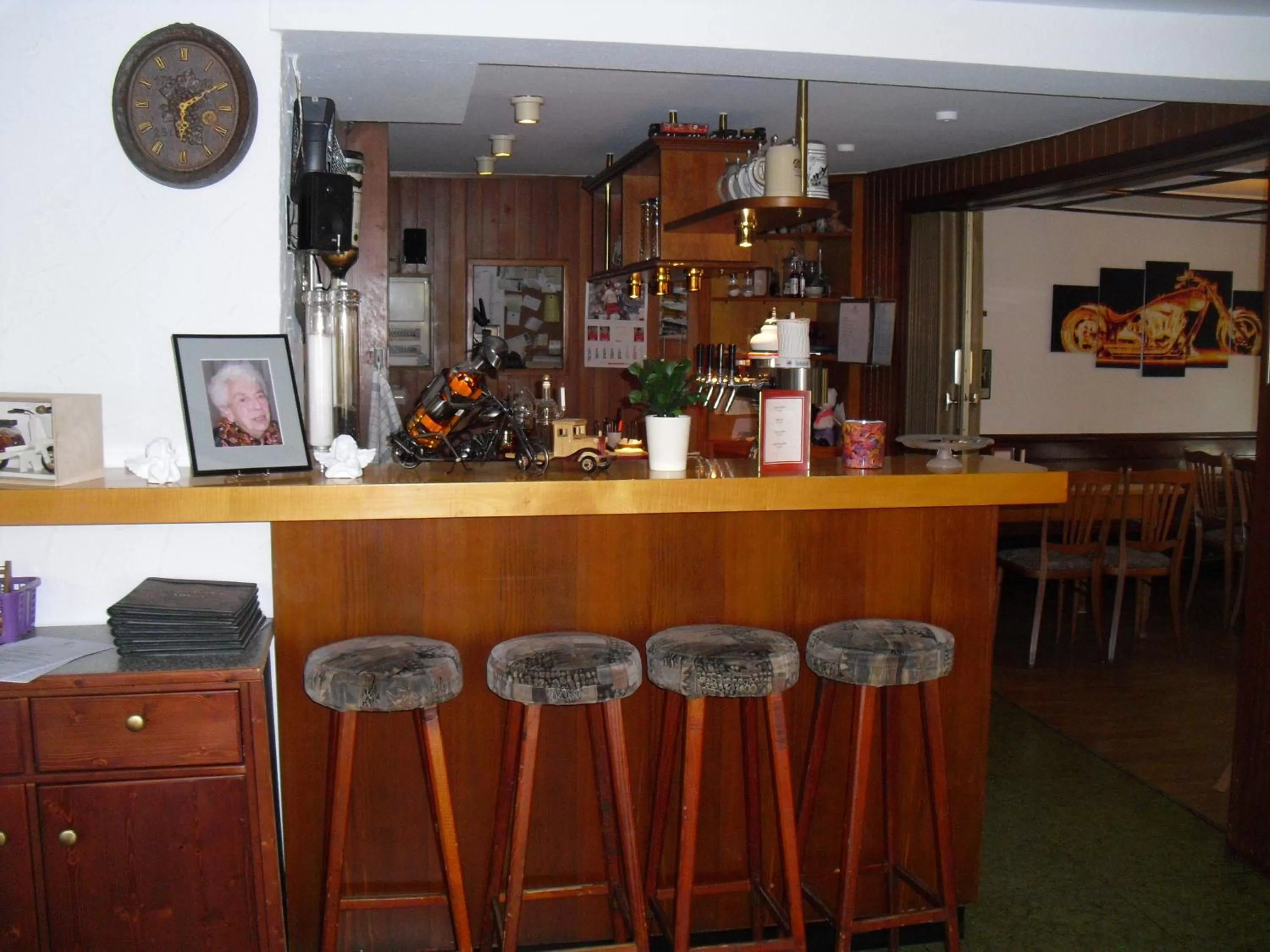 Lounge or bar in Landgasthof Anker