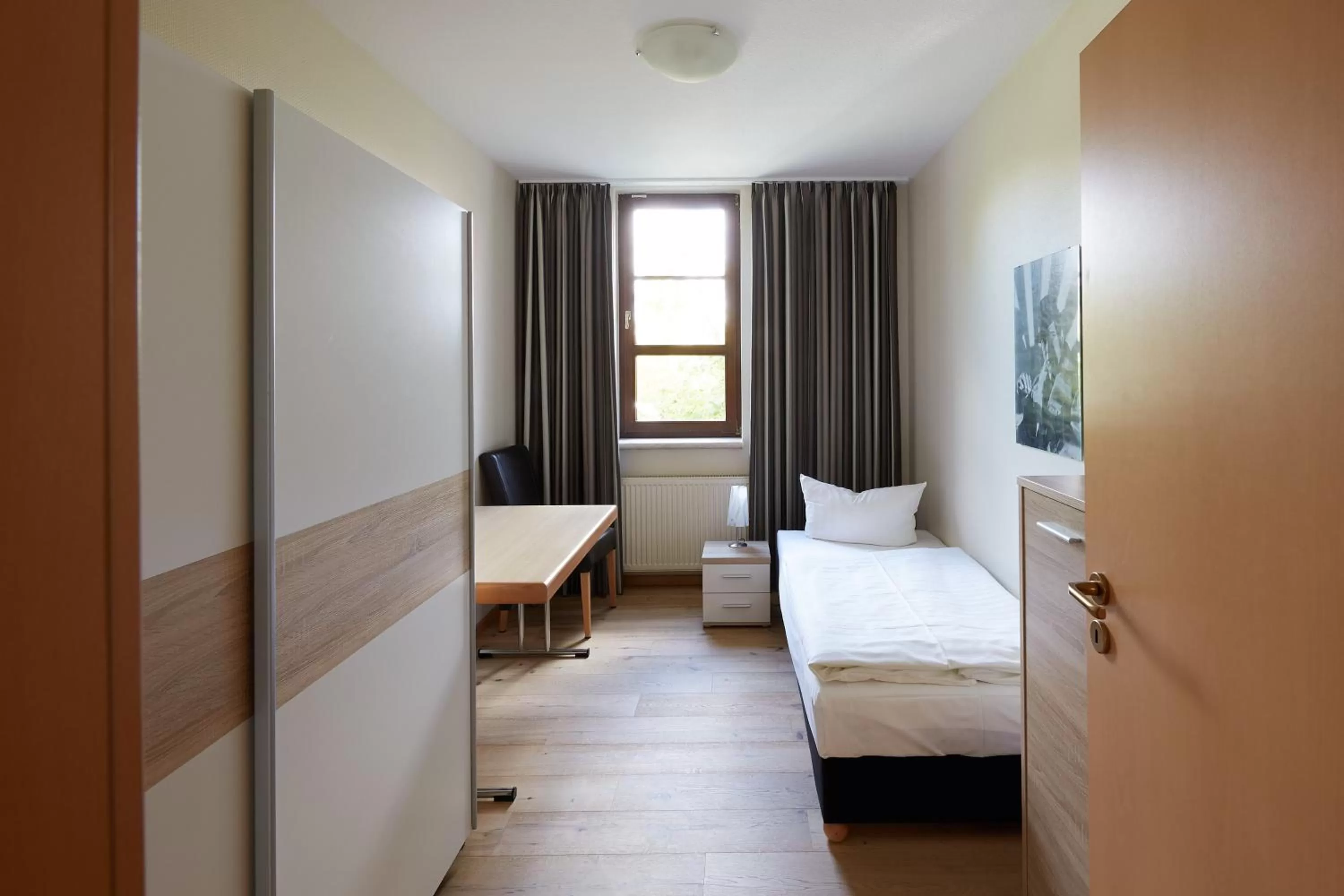 Bed in Hotel garni "Zum Eichwerder"