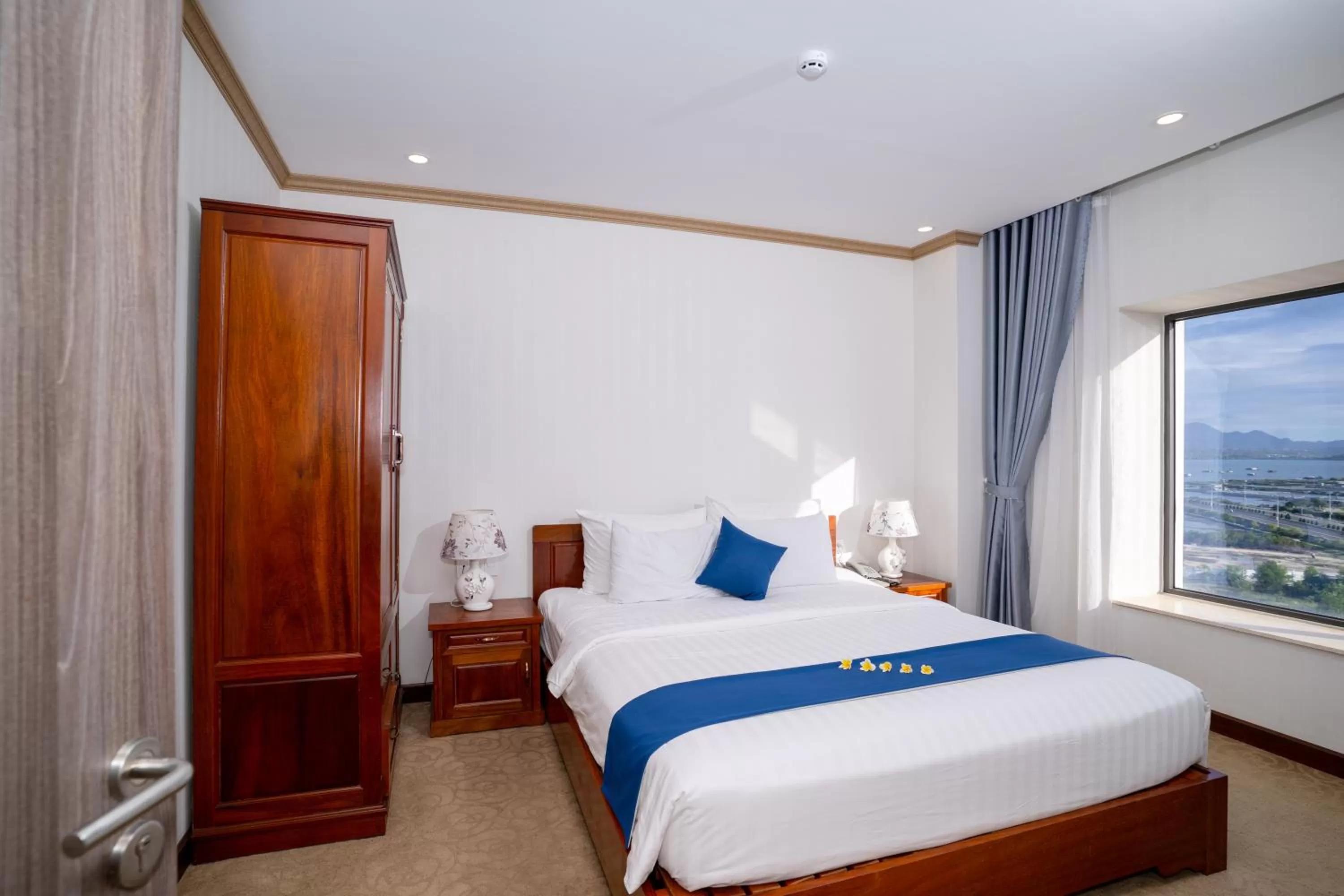 Bed in Navy Hotel Cam Ranh