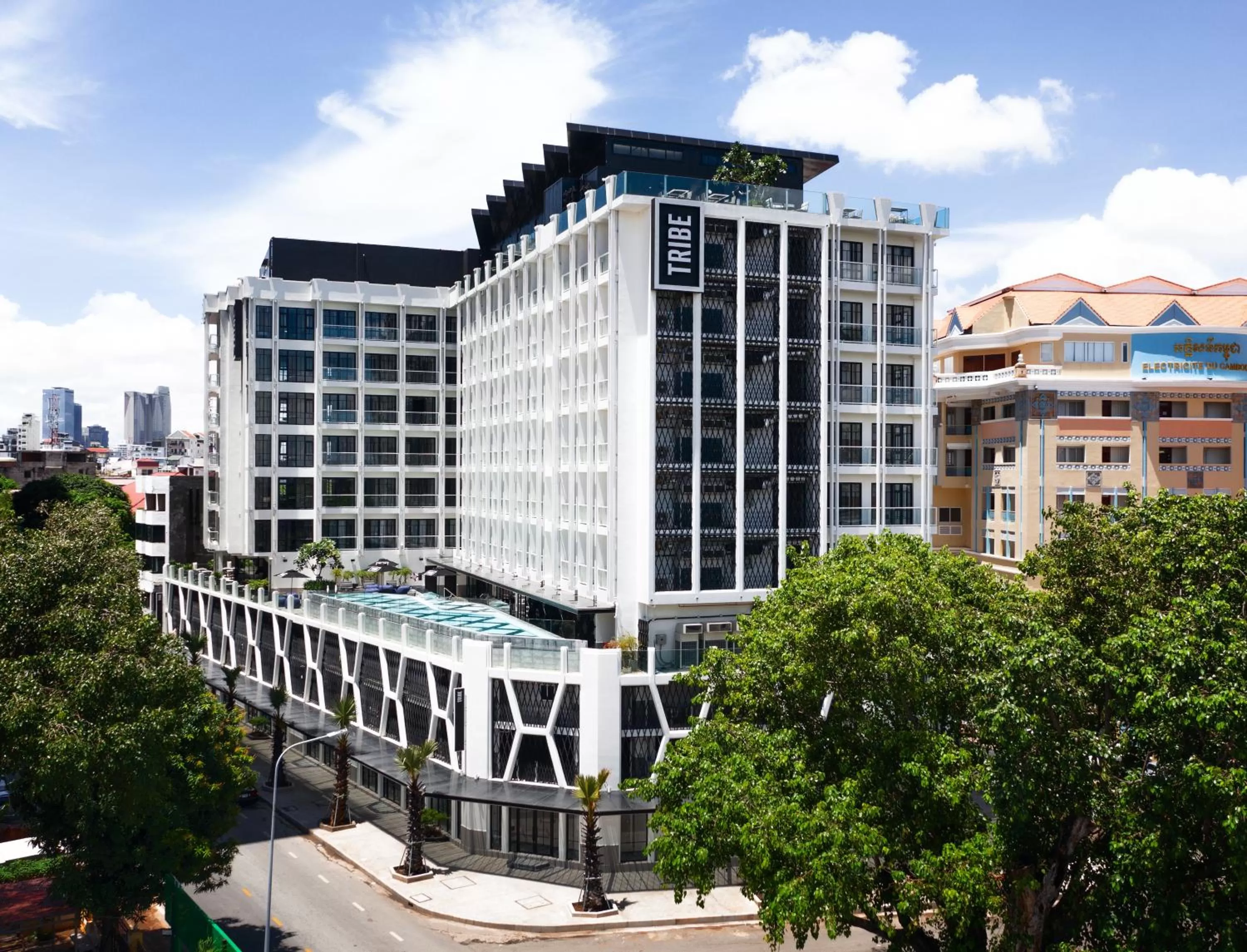 Property building in TRIBE Phnom Penh Post Office
