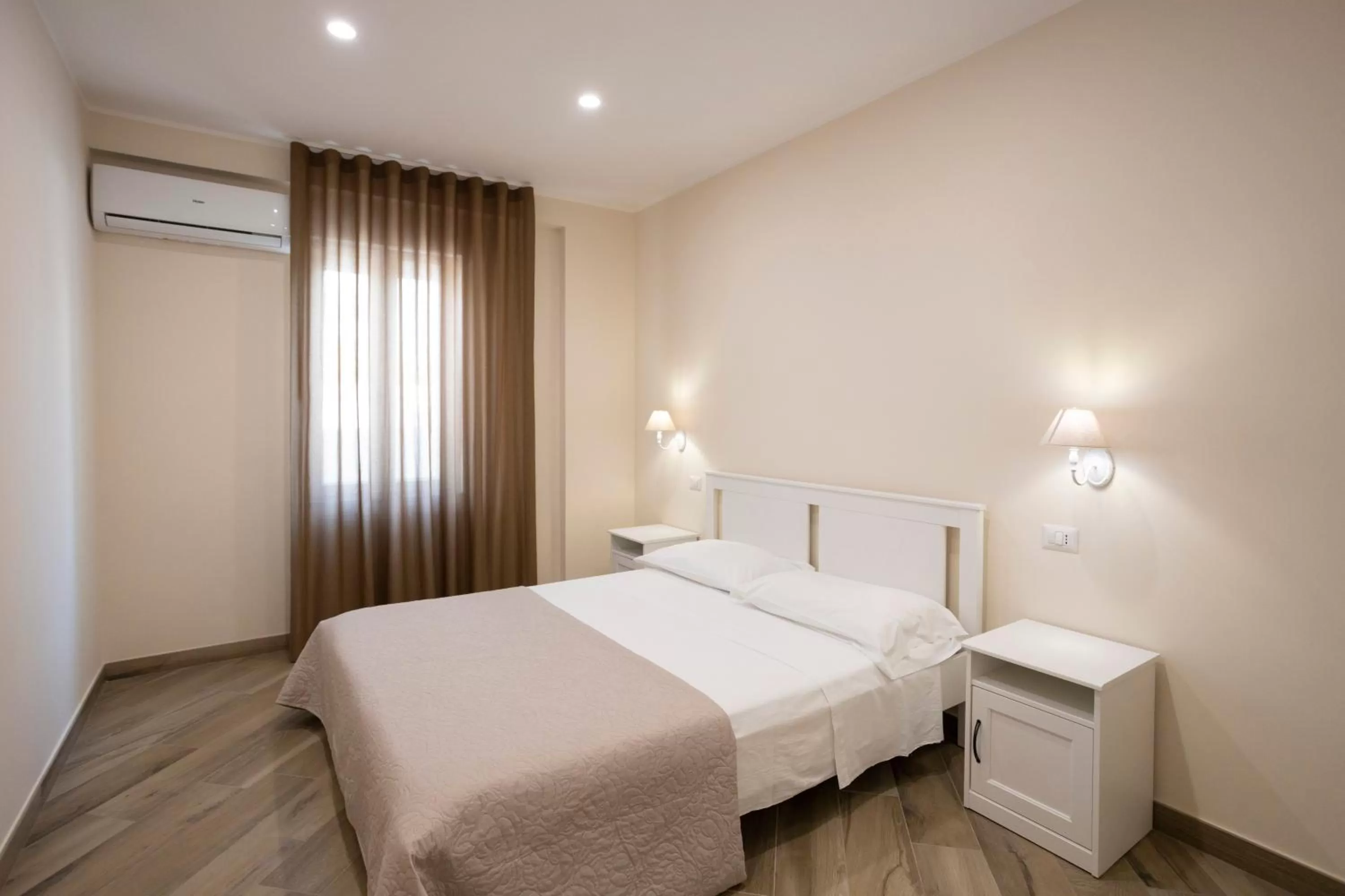 Bedroom, Bed in Residence O'Sole Mio Pompei