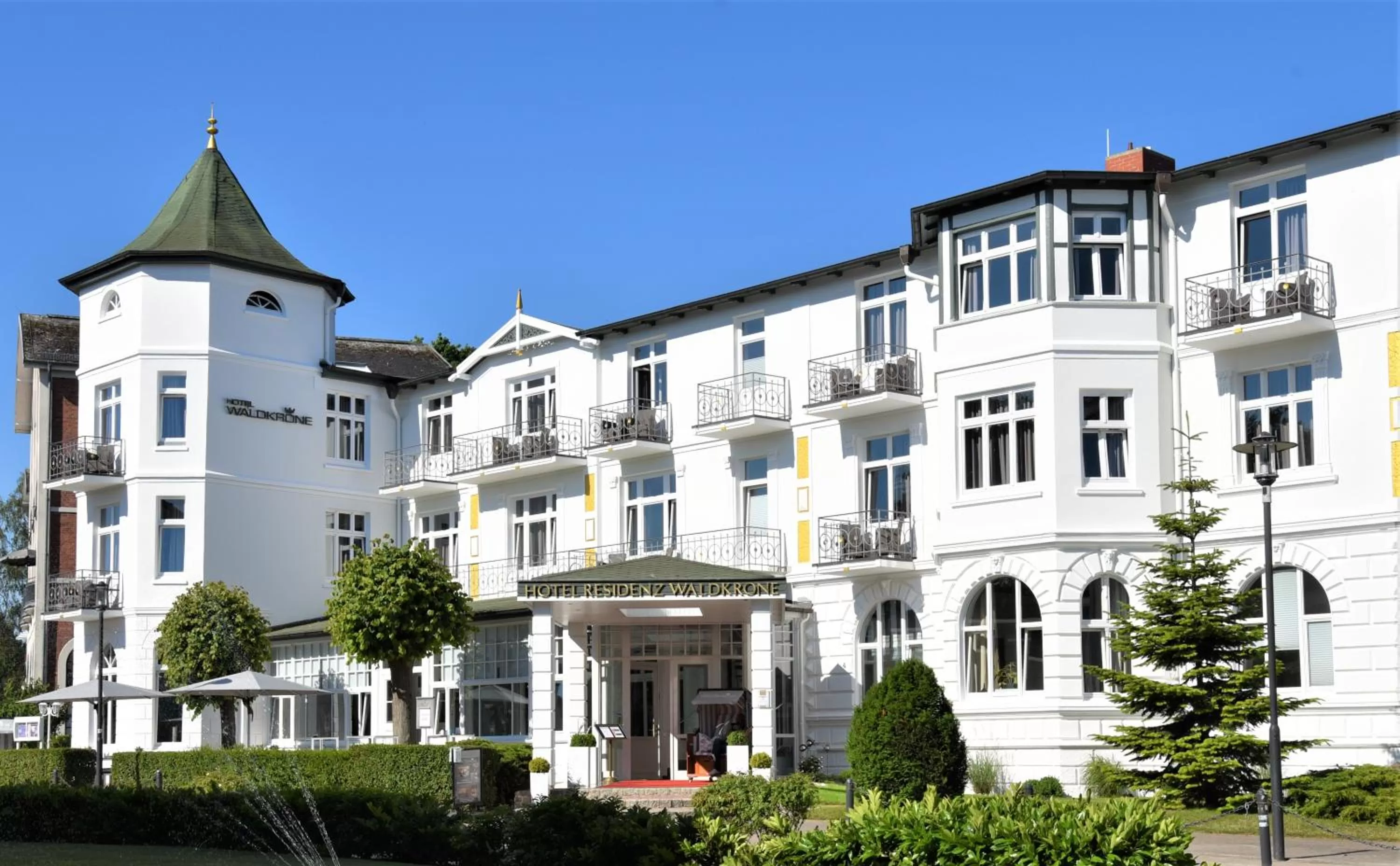 Property building in Hotel Residenz Waldkrone Kühlungsborn