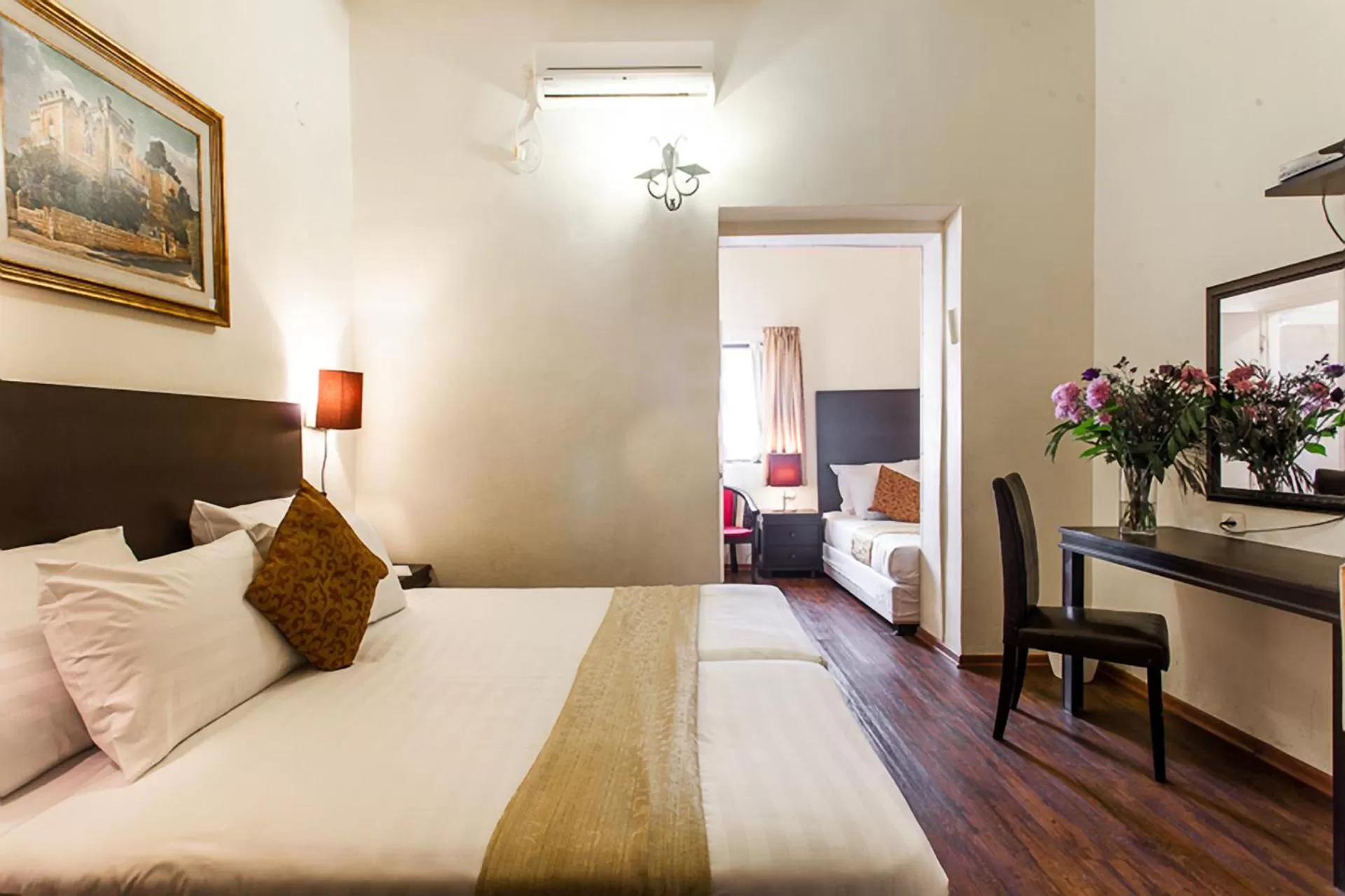 Bed in A Little House In Rechavia