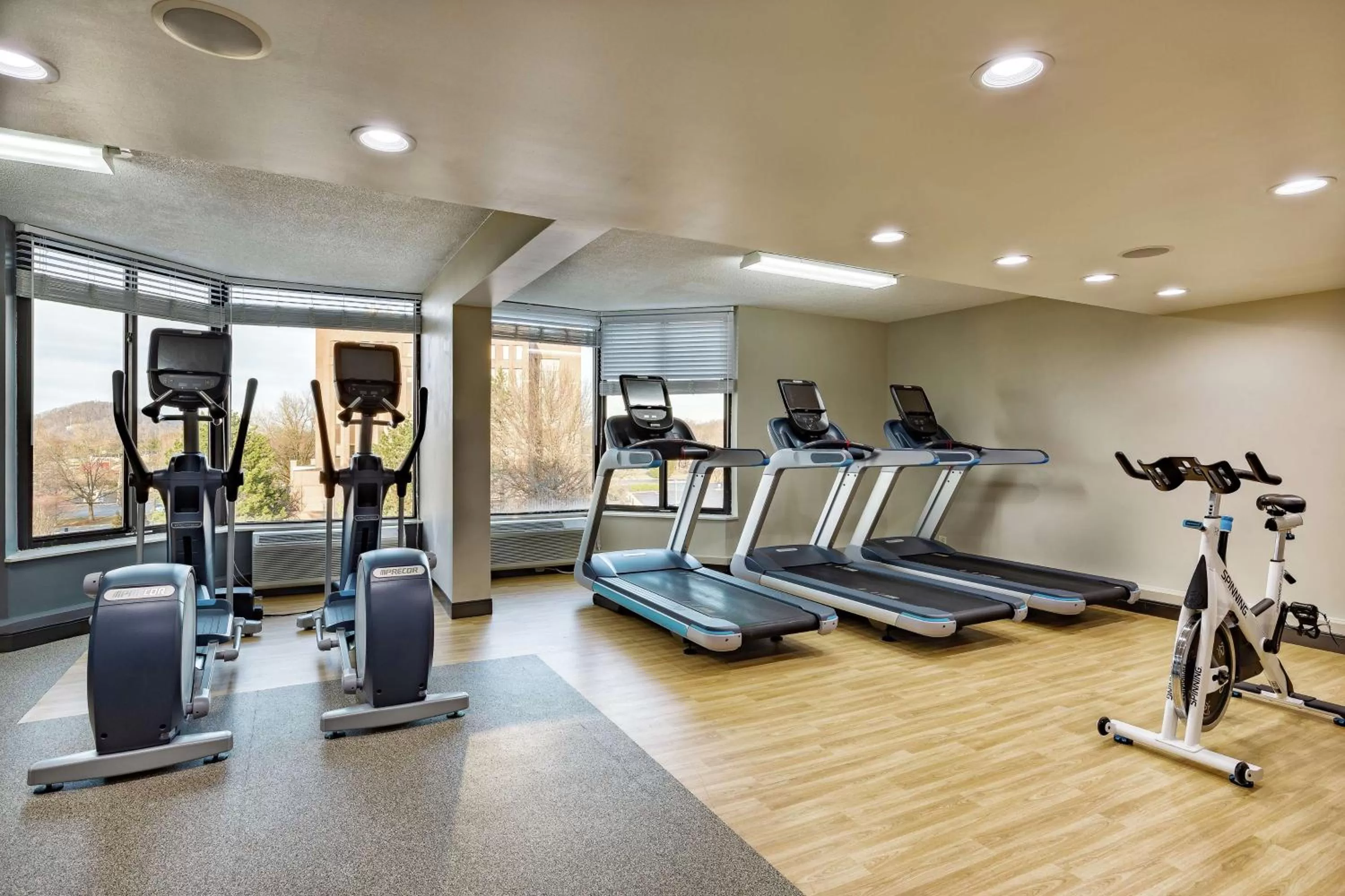 Fitness centre/facilities in DoubleTree by Hilton Johnson City