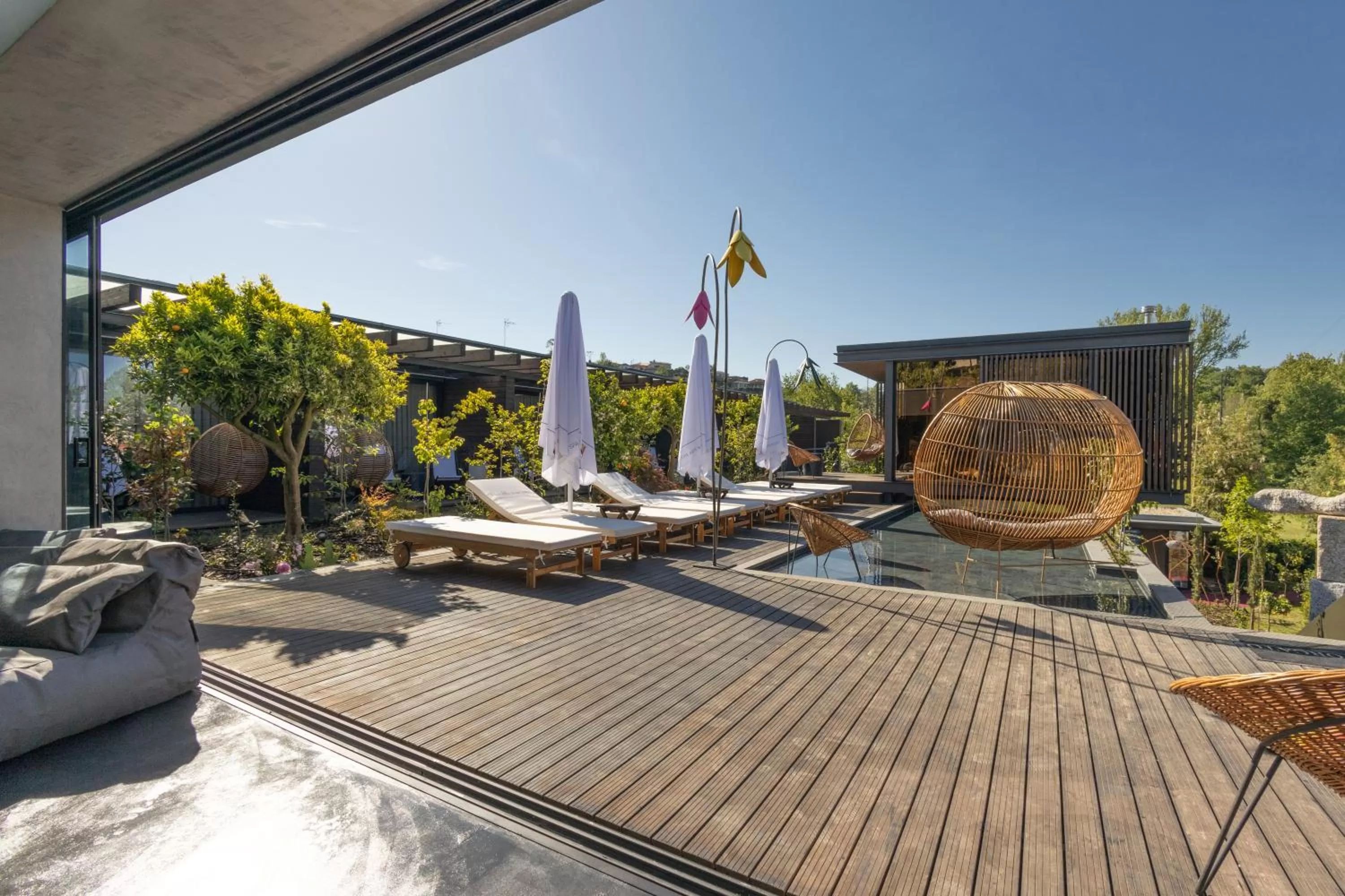 Swimming pool in Vale de São Torcato Hotel Rural