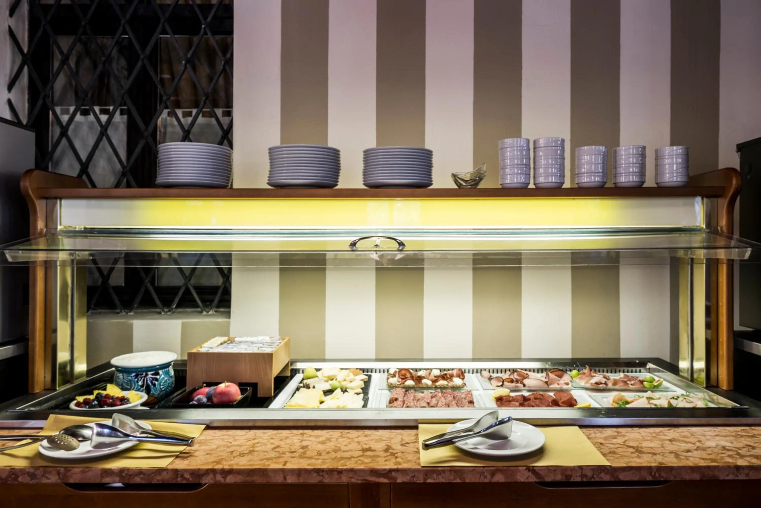 Buffet breakfast in Hotel Dogana