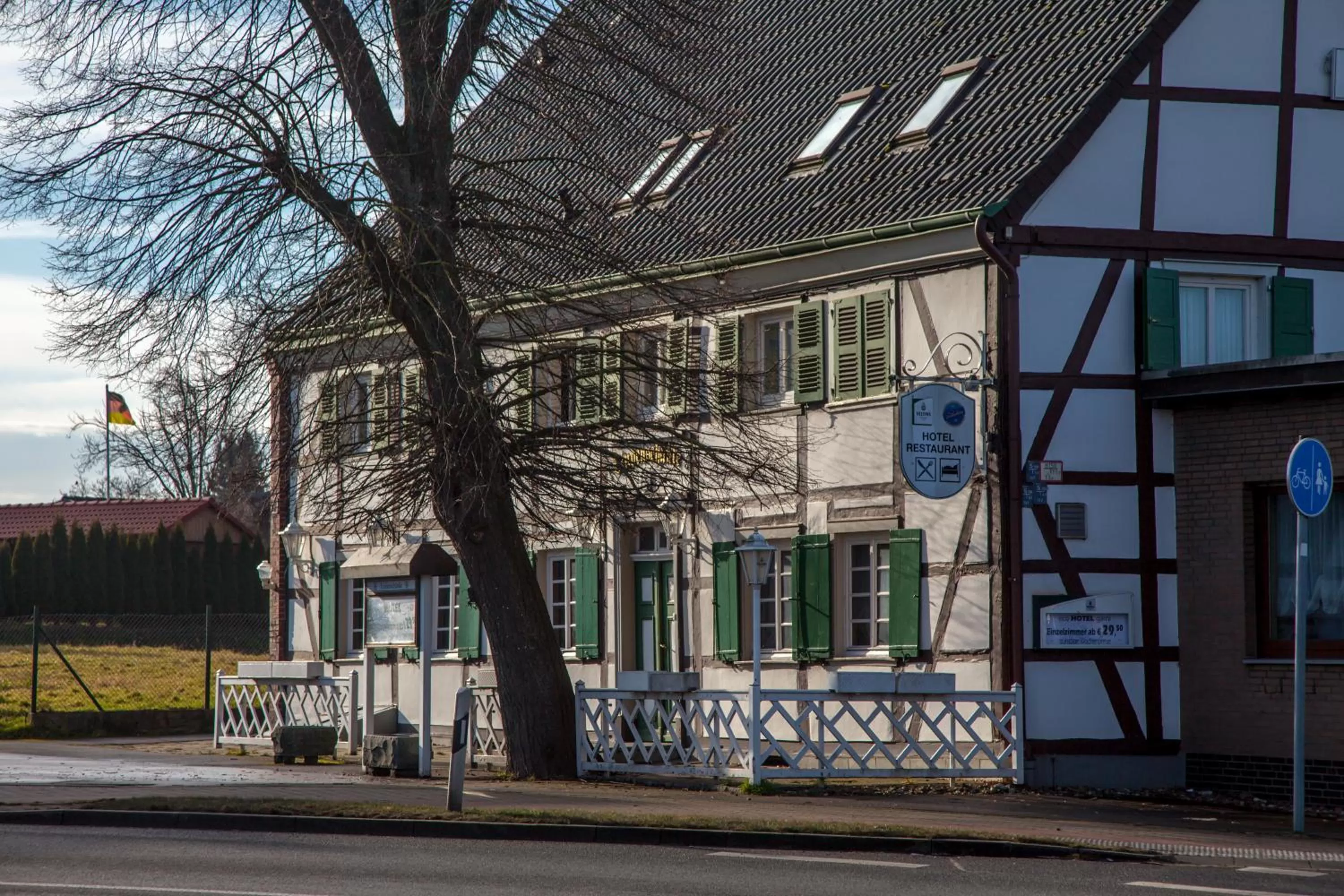 Facade/entrance in Lindenschänke