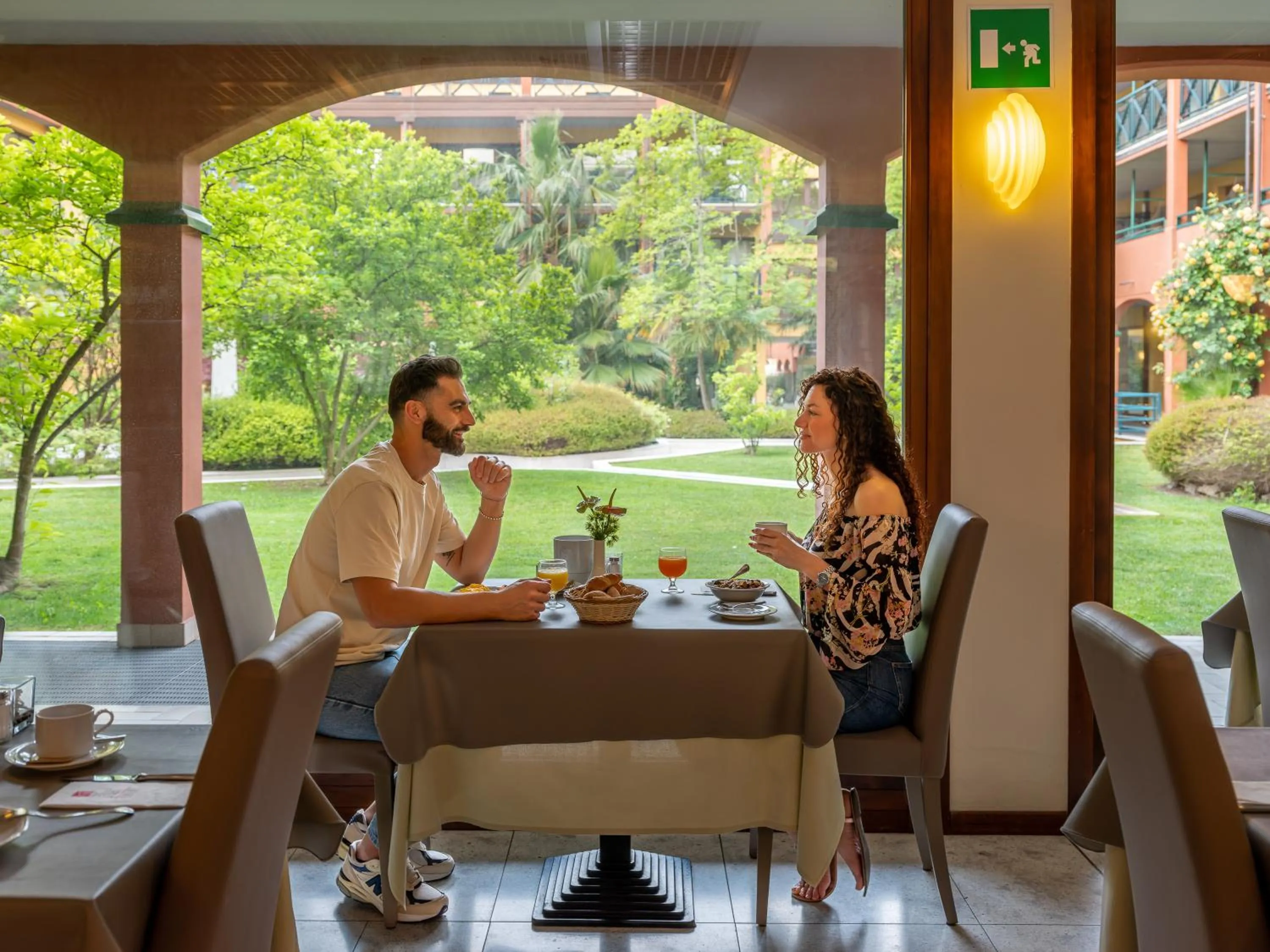 Breakfast in Parc Hotel Gritti