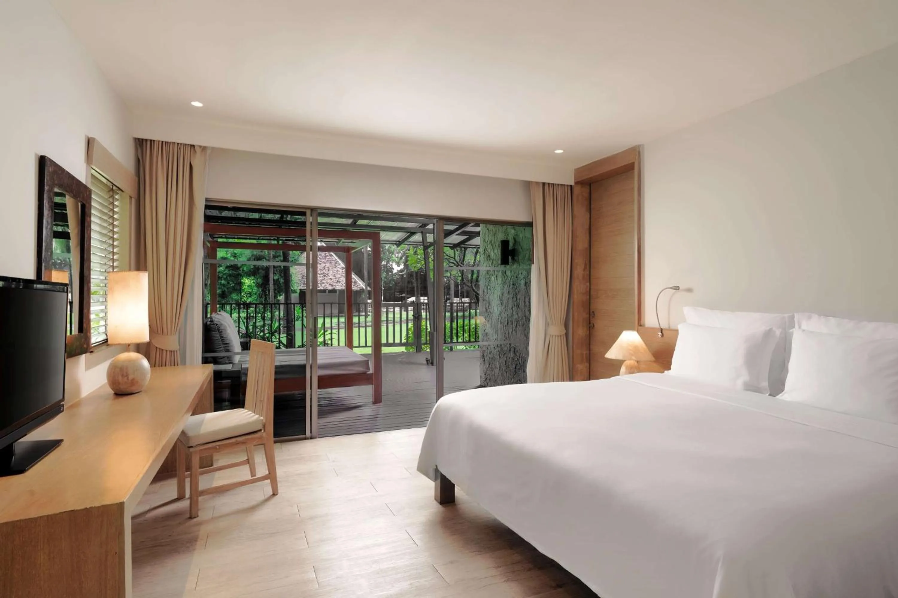 Photo of the whole room, Bed in Wyndham Hua Hin Pranburi Resort & Villas