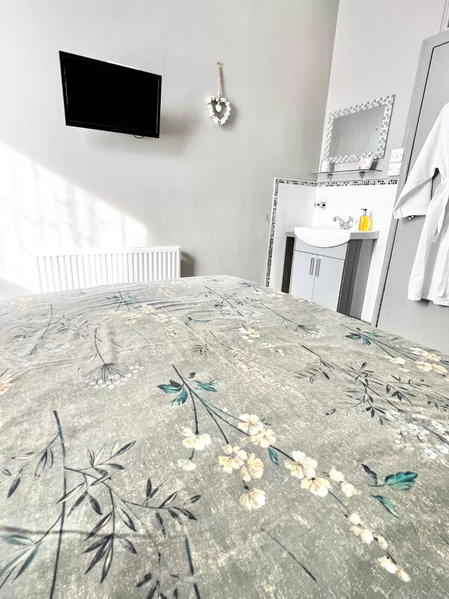 Bed in Belle Dene Guest House