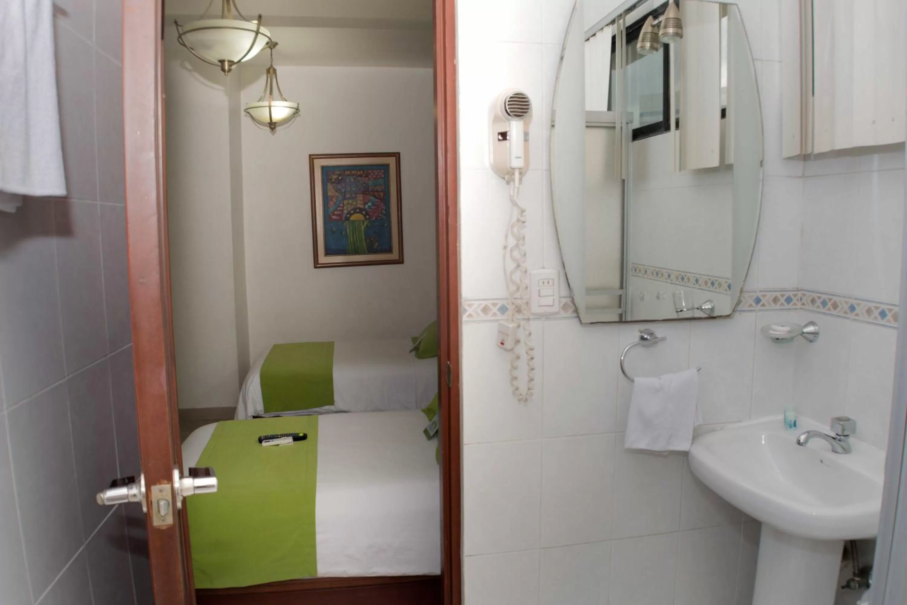 Bathroom in Hotel Castell