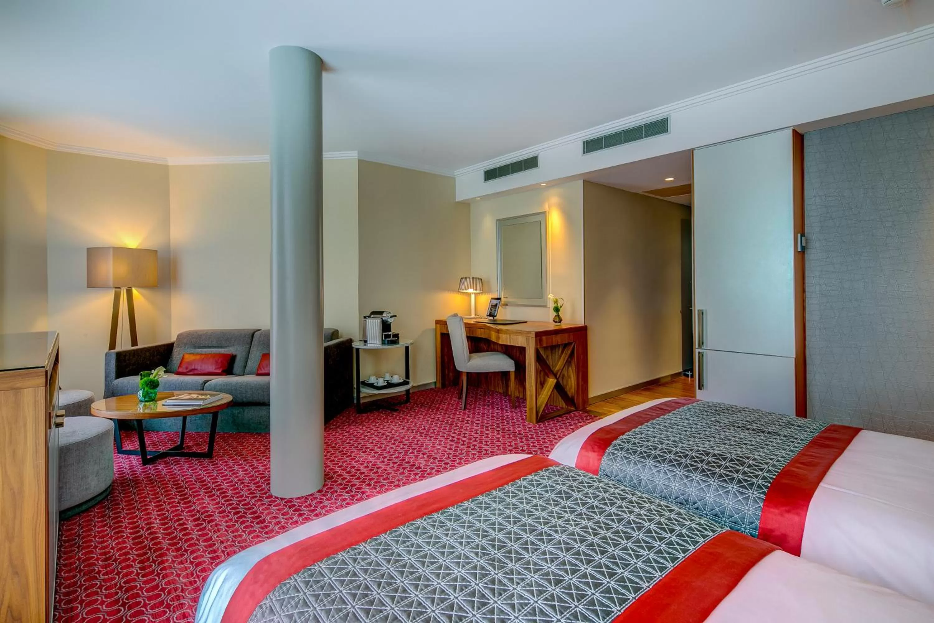 Photo of the whole room in Fairmont Grand Hotel Geneva