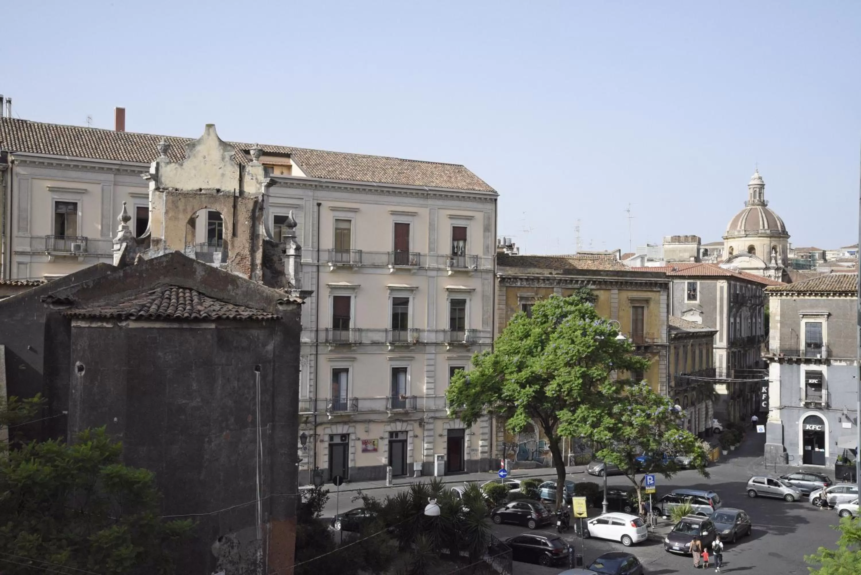 City view in Barocco al centro