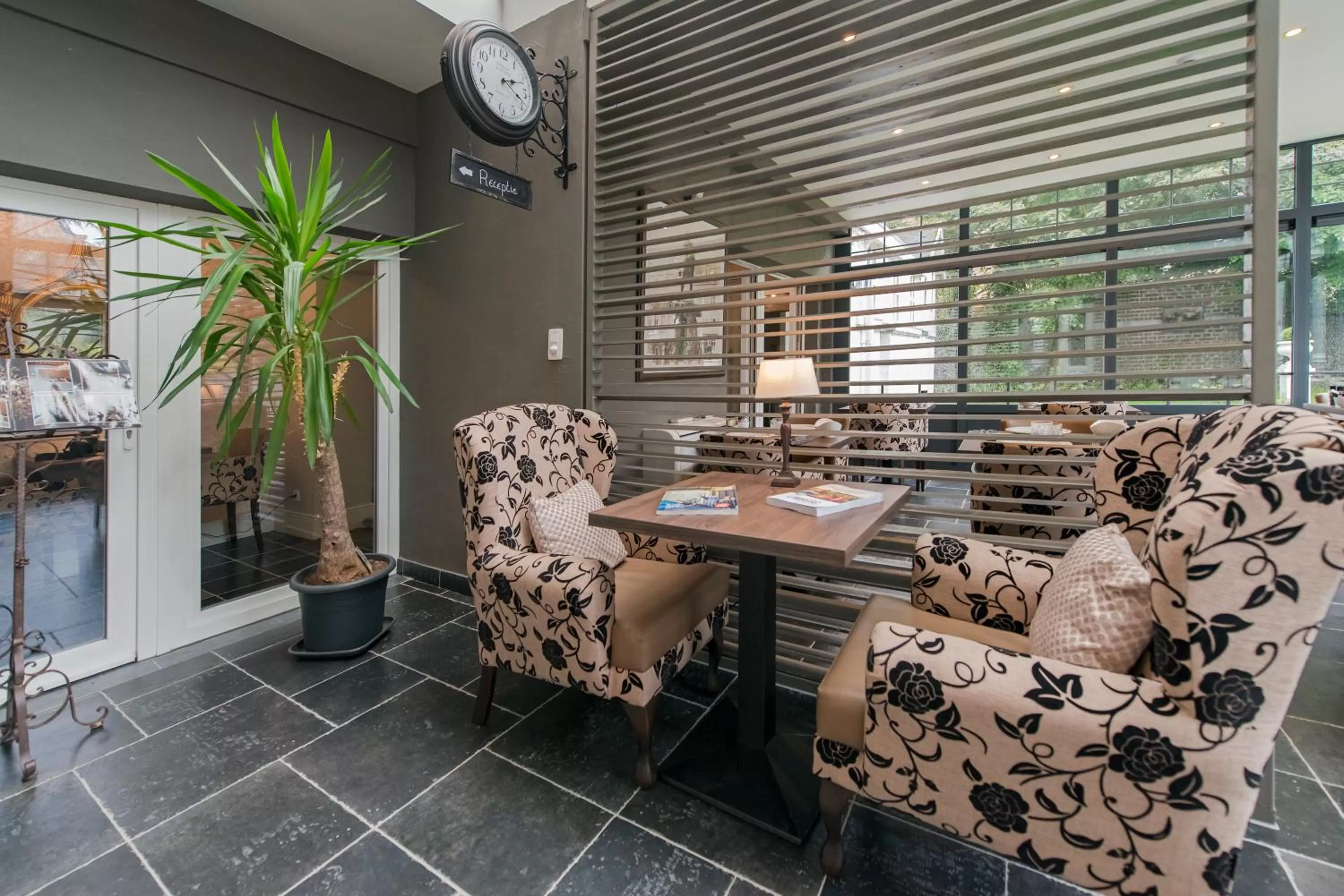Dining area in Boutique Hotel Huys van Steyns