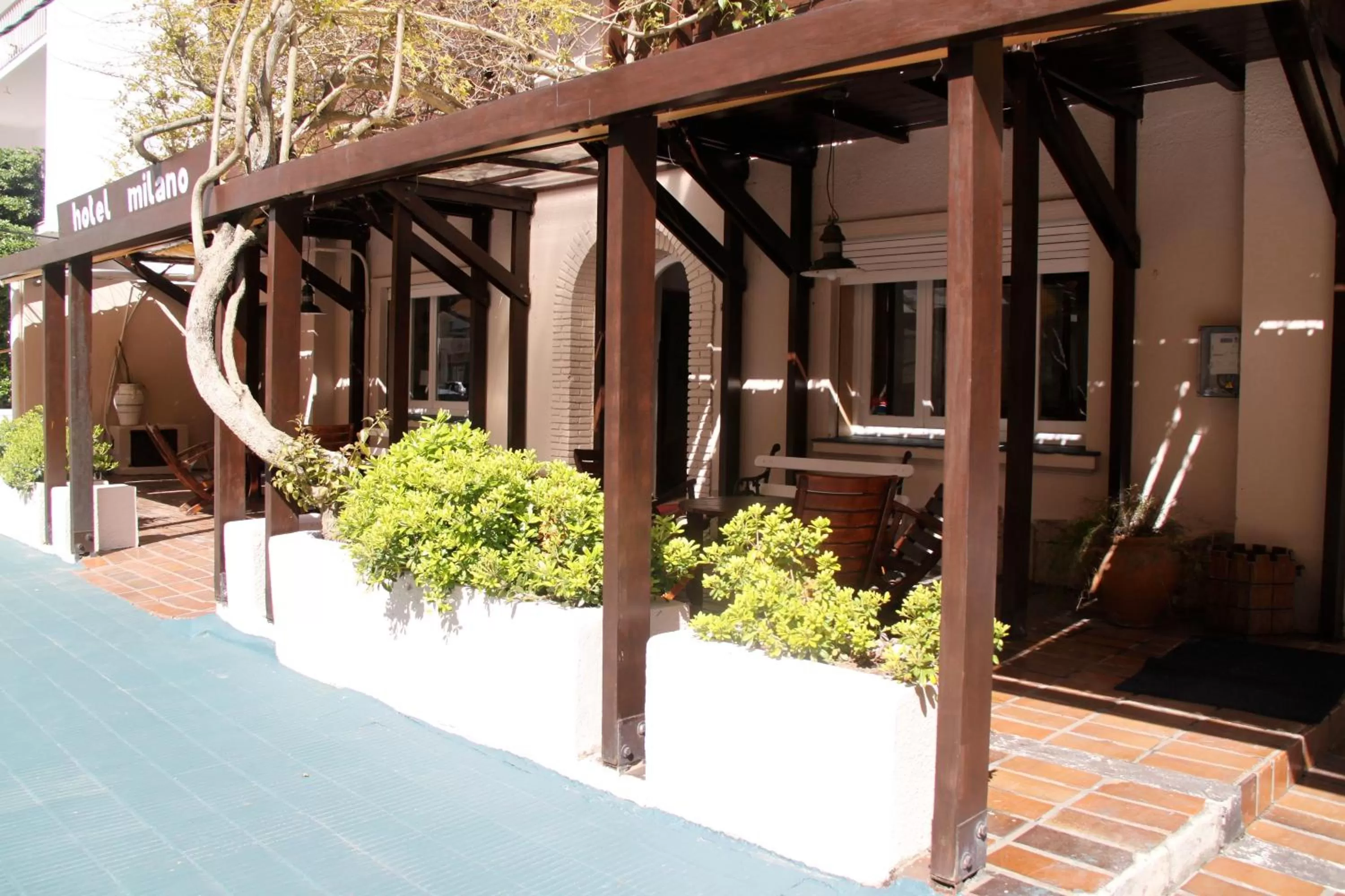 Garden in Hotel Milano