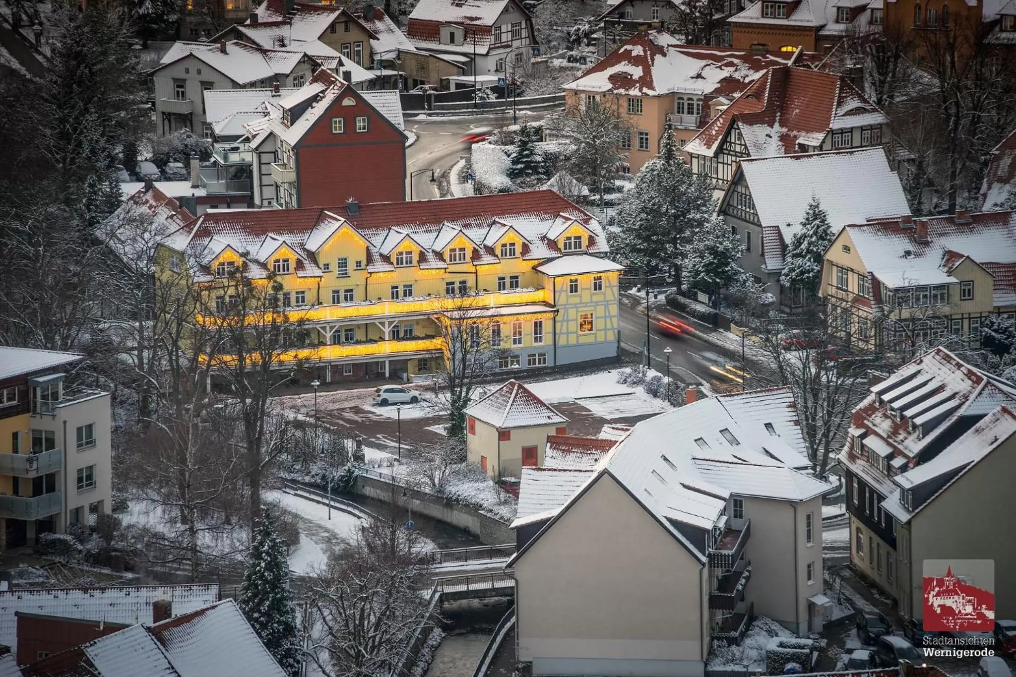 Property building in Boutiquehotel Schloßpalais