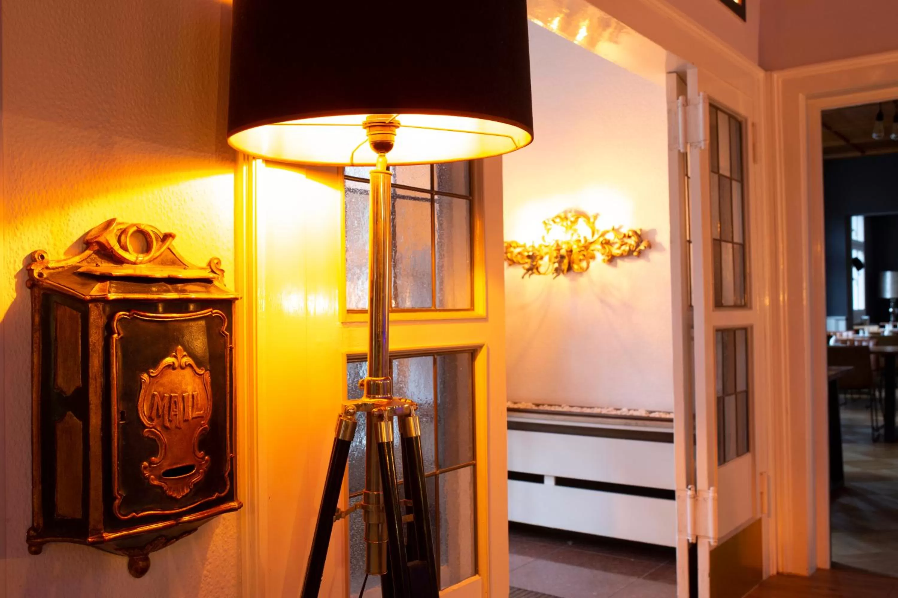 Bed in Hotel Berliner Hof