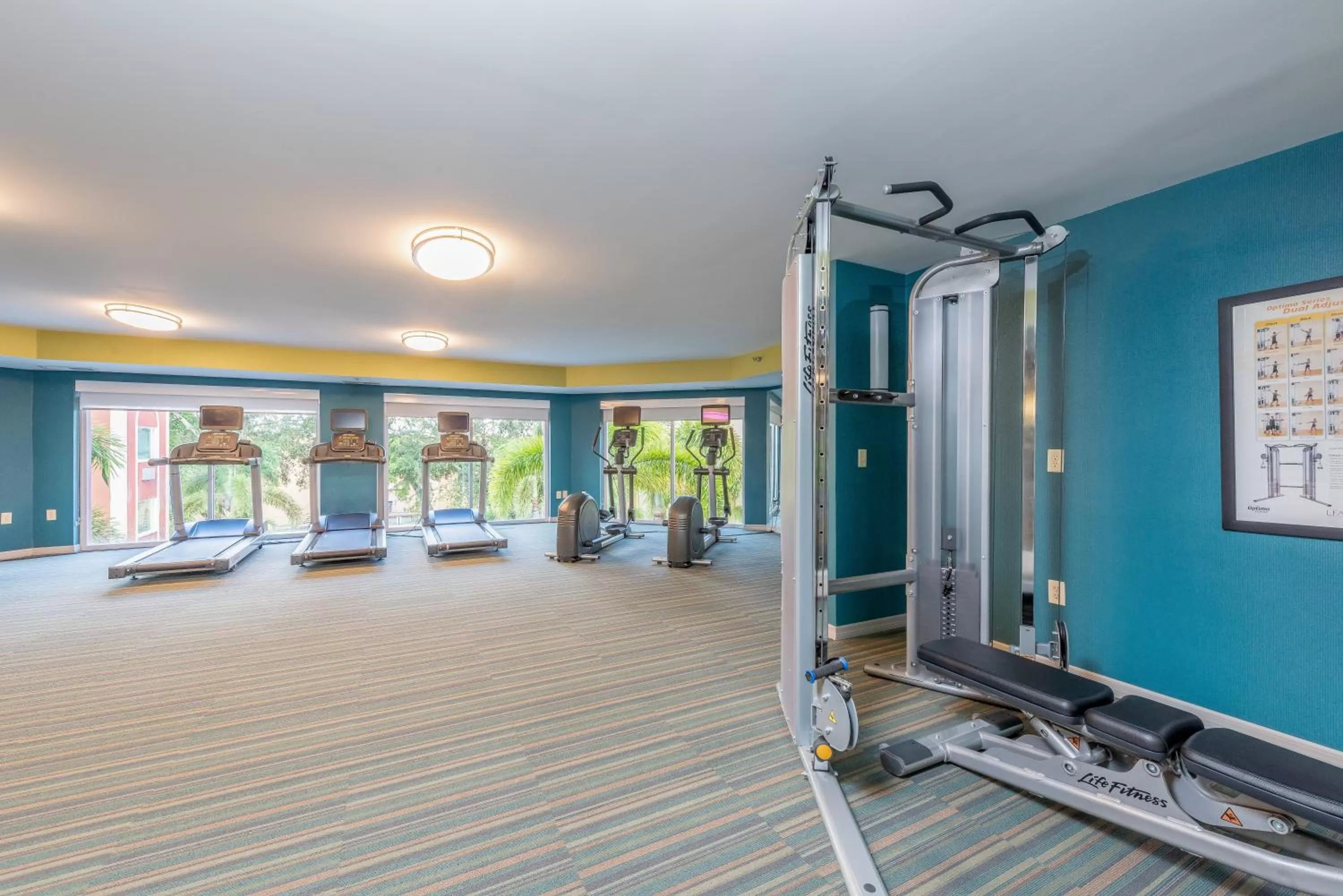 Fitness centre/facilities in Holiday Inn Express Hotel & Suites Bradenton West by IHG