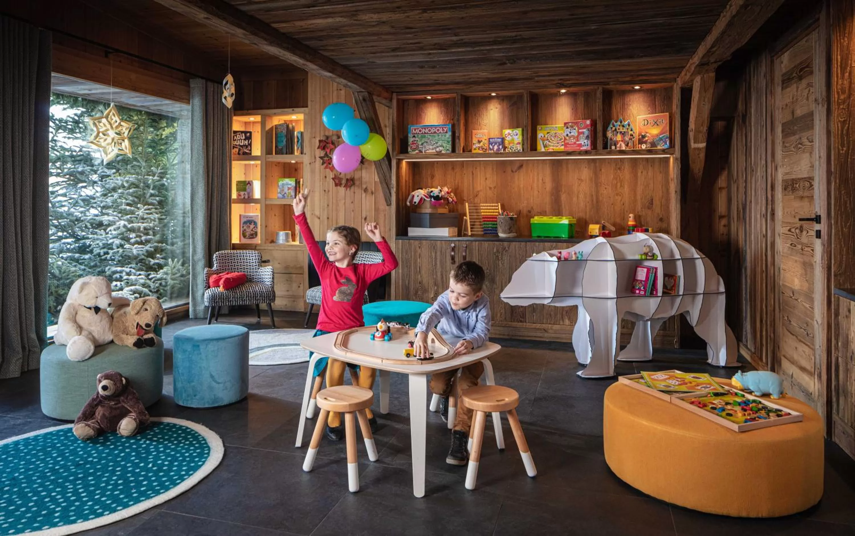 children in Les Chalets du Mont d'Arbois & Spa, Megève